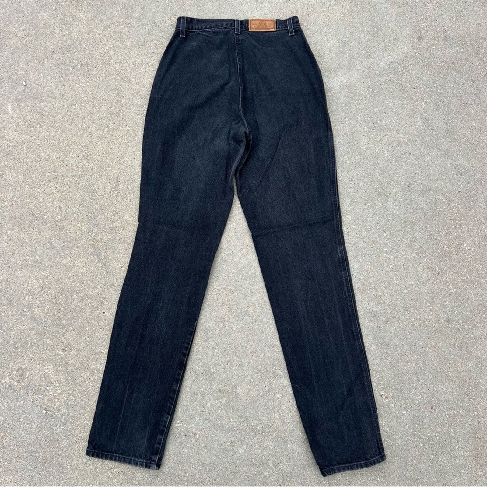 Rockies Black High Waist Wedgie Fit Bareback Cowgirl Jeans