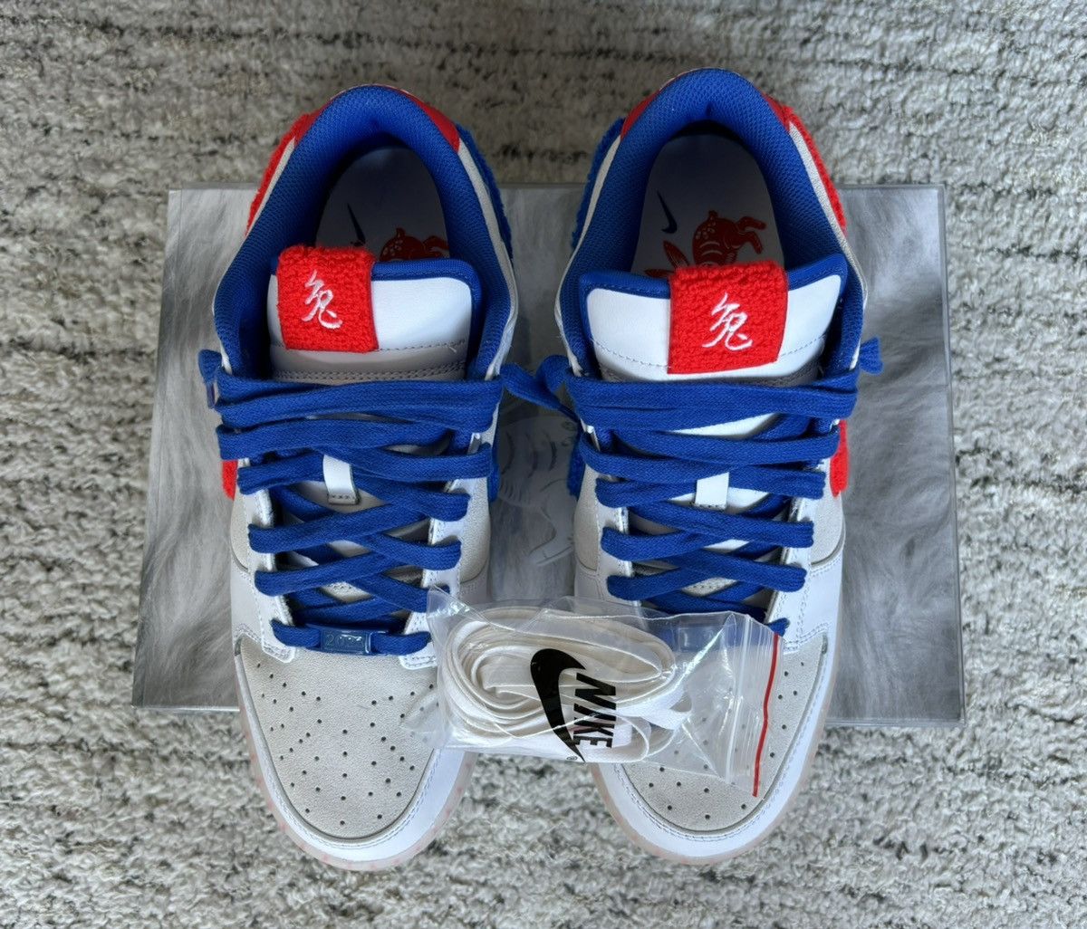 Nike Nike Dunk Low Retro ‘Year of the Rabbit White Rabbit’ (2023) Size US 10.5 / EU 43-44 - 7 Thumbnail