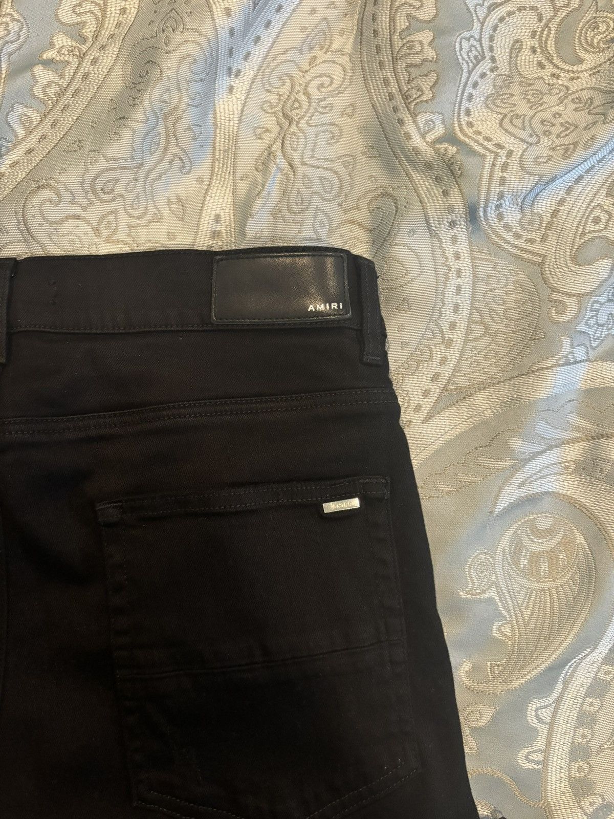 Amiri Black Amiri Thrasher Jeans Size US 34 / EU 50 - 4 Thumbnail