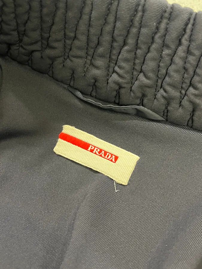 Prada AW2011 Prada Quilted Dark Navy Jacket Size M / US 6-8 / IT 42-44 - 9 Thumbnail
