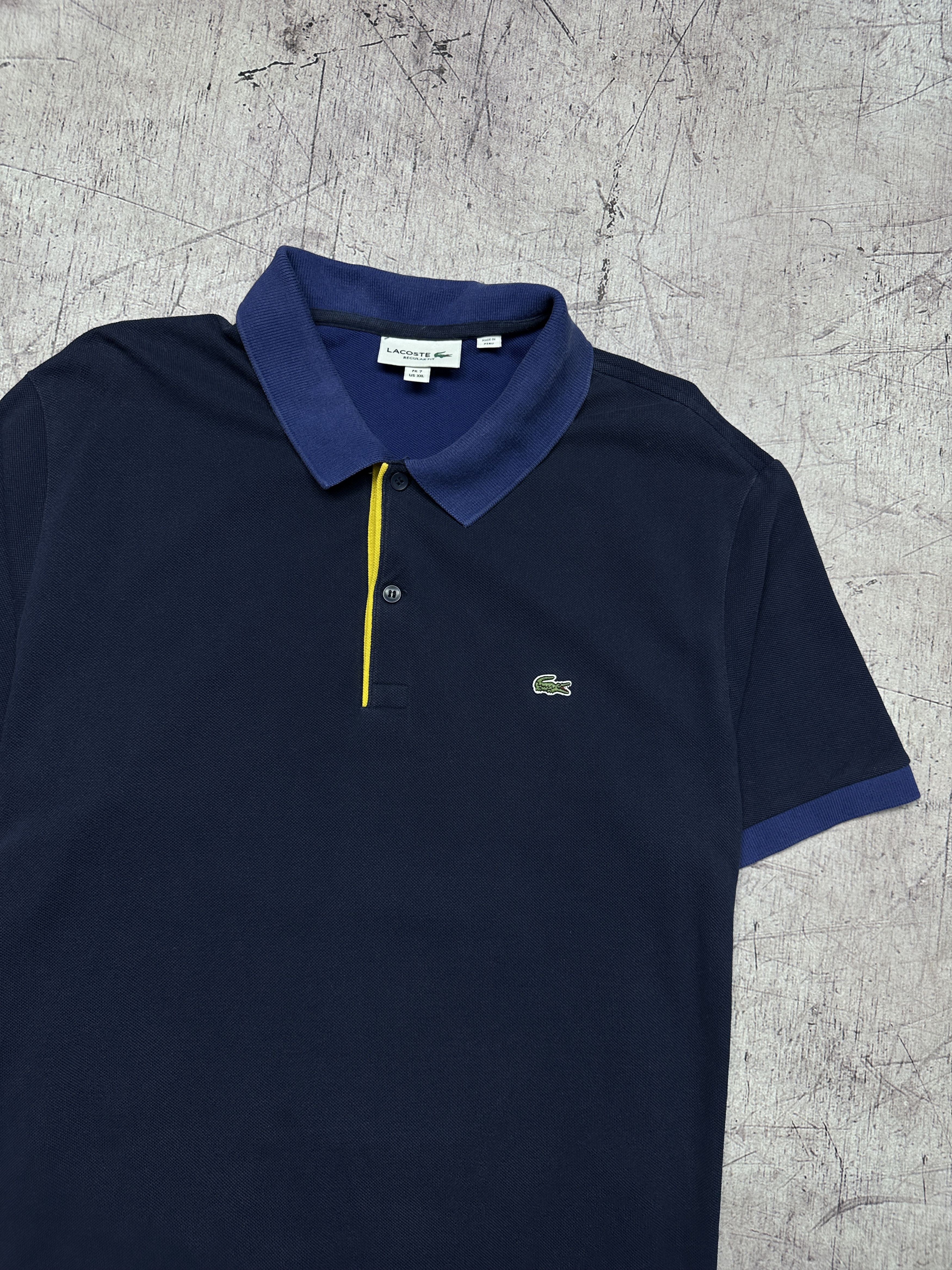 Lacoste Lacoste Vintage Mens Polo Shirt Size 7 XXL Size US XXL / EU 58 / 5 - 2 Thumbnail