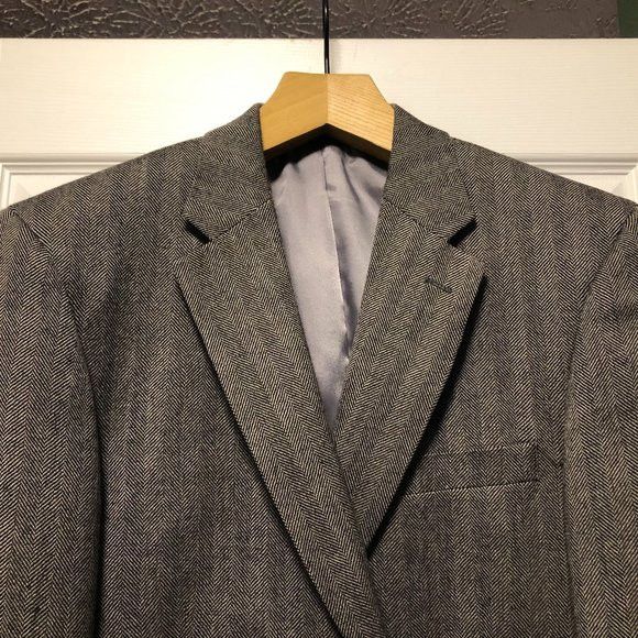 Saddlebred SADDLEBRED men's sport coat jacket blazer size: 42R Size 42R - 1 Thumbnail