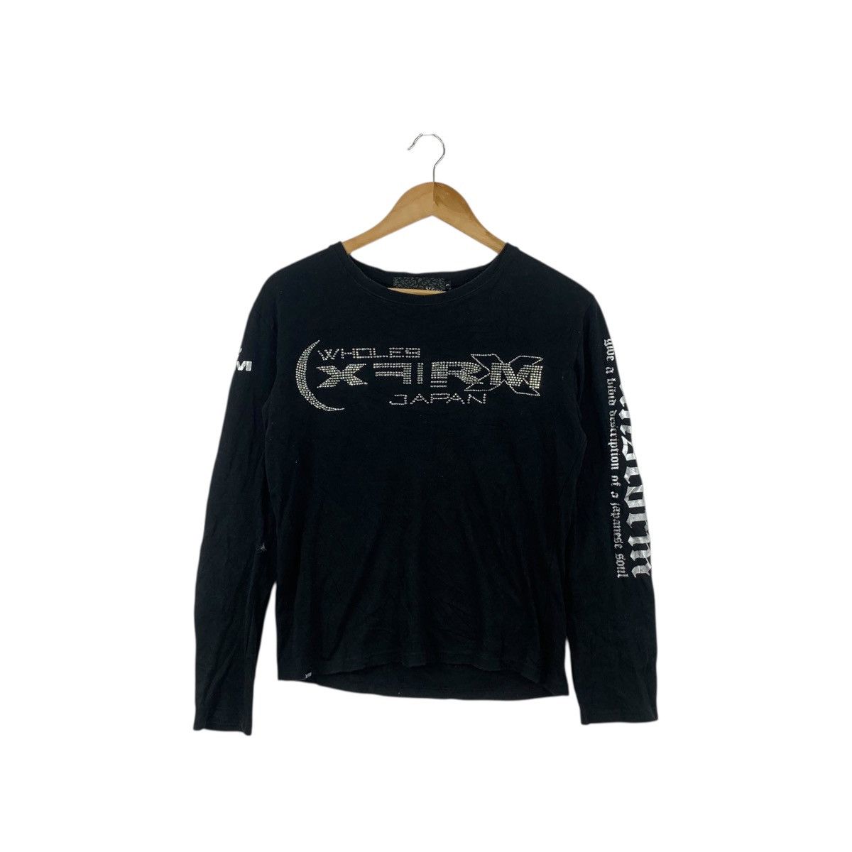 Other XFRM JAPAN NEIGHBORHOOD Gang Bang Rhinestone Tee Shirt Top Size S / US 4 / IT 40 - 1 Thumbnail