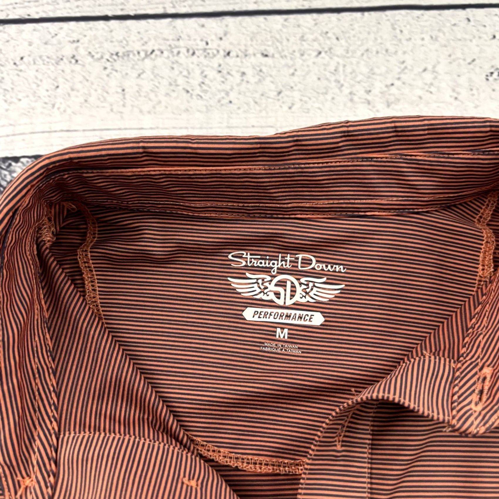 Vintage Straight Down Short Sleeve Golf Polo Shirt Men's M Grayhawk Performance Size US M / EU 48-50 / 2 - 3 Thumbnail