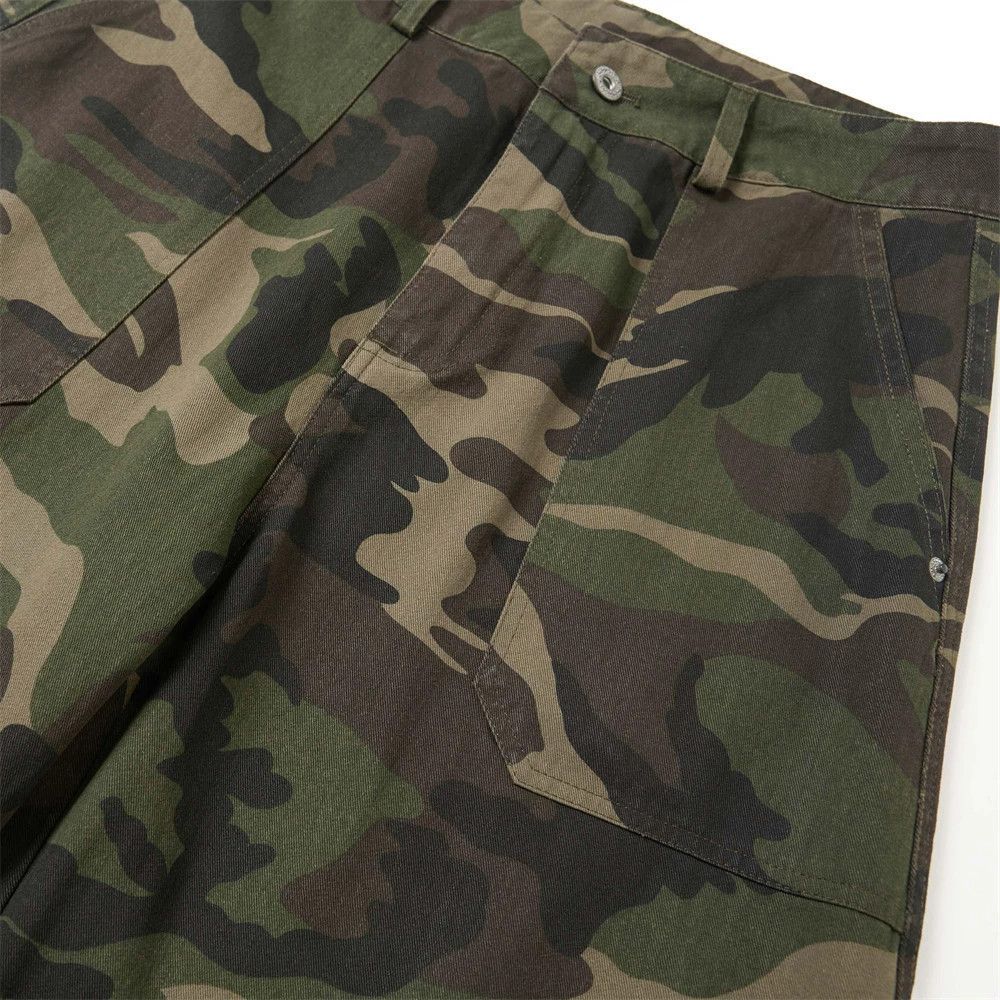 Japanese Brand American camouflage men's punk loose wide-leg work trousers Size US 32 / EU 48 - 3 Thumbnail