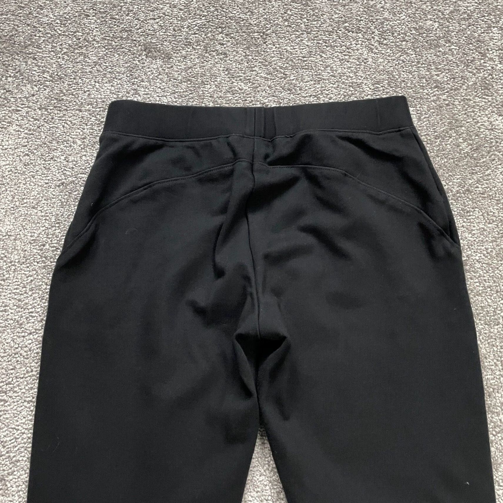 Lands' End Lands' End Black Jogger Sweatpants Womens PXS Tapered Zip Pockets Activewear Athleisure Size 26" / US 2 / IT 38 - 3 Thumbnail