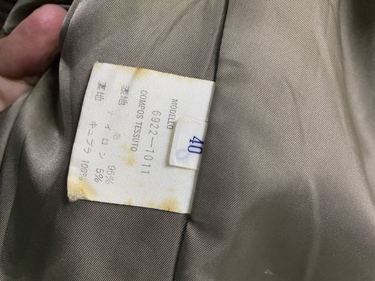 Emporio Armani Vintage Emporio Armani Wool Blazer Size 40R - 7 Thumbnail