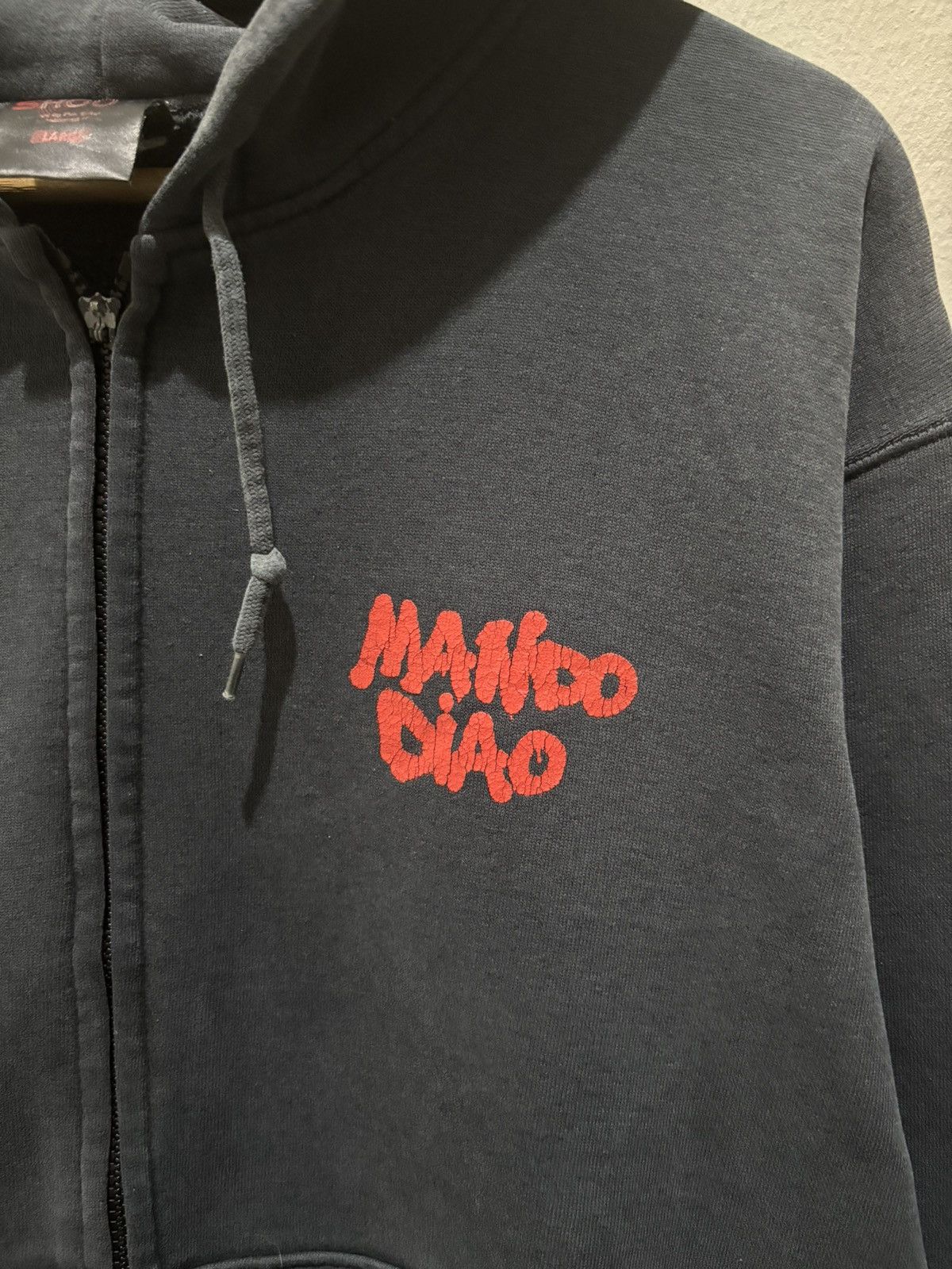 Band Tees Vintage Y2k mando Diao Rock Band Zipper Sweater Size US L / EU 52-54 / 3 - 3 Thumbnail