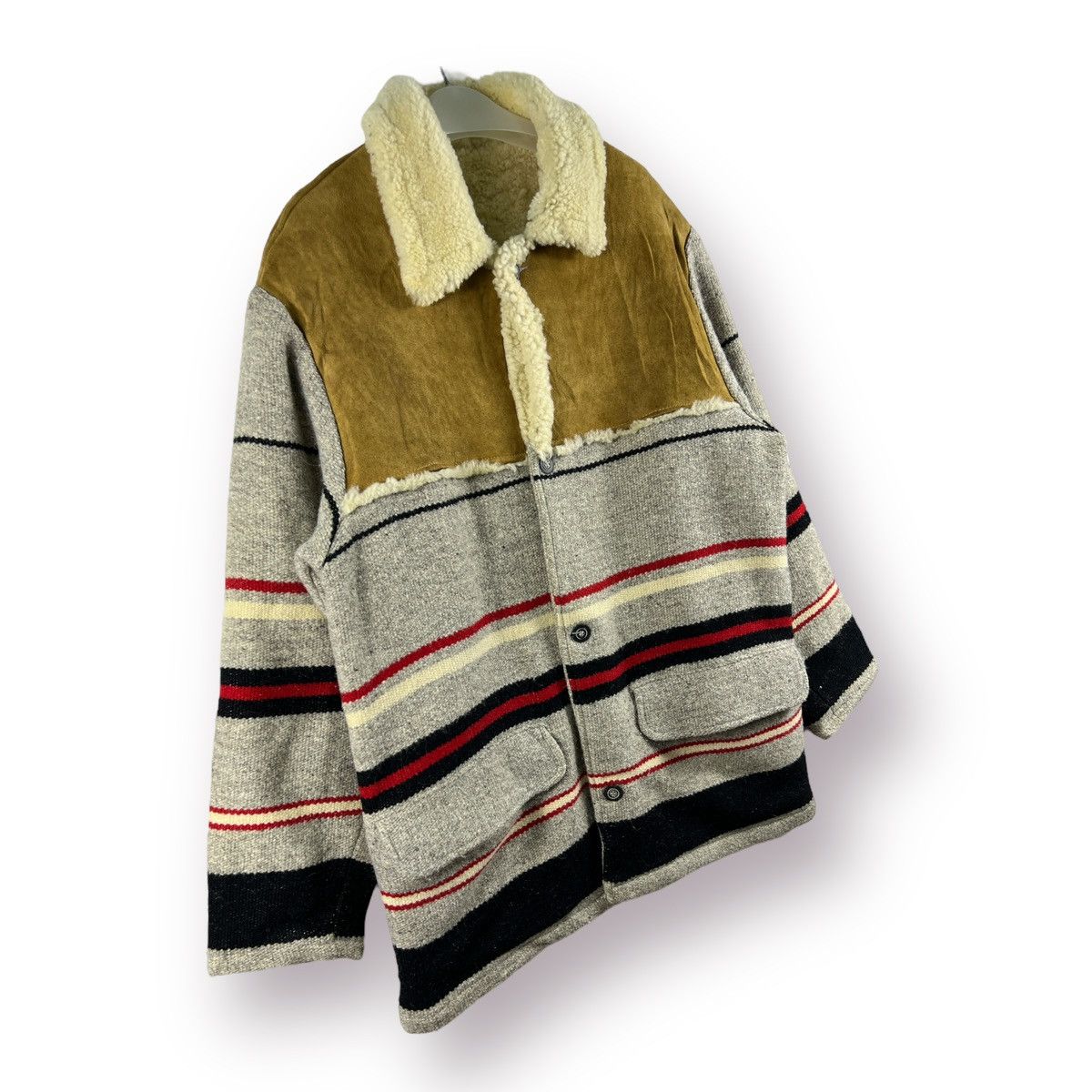 Chevignon 🔥 CHEVIGNON SHEEPSKIN WOOL coat - M Size US M / EU 48-50 / 2 - 3 Thumbnail