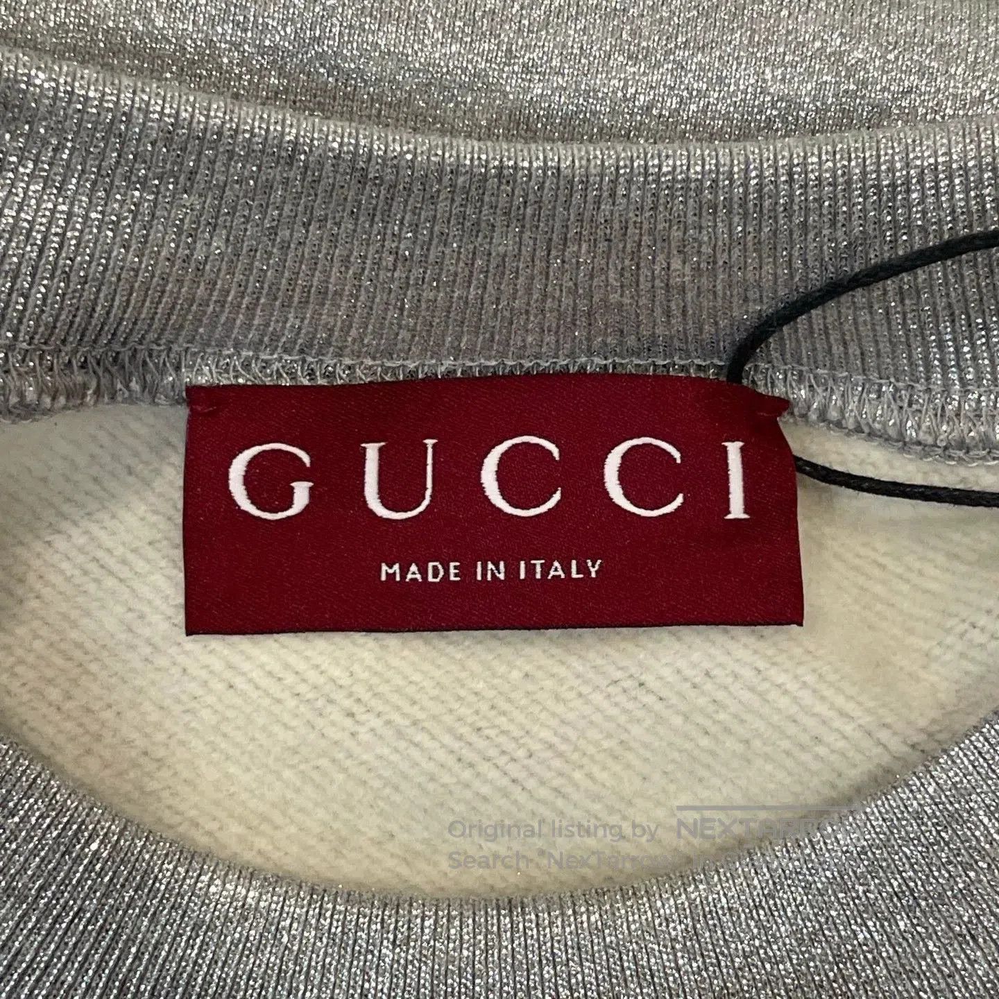 Gucci silver long sleeve Gucci sweatshirt size M. Size US M / EU 48-50 / 2 - 5 Thumbnail