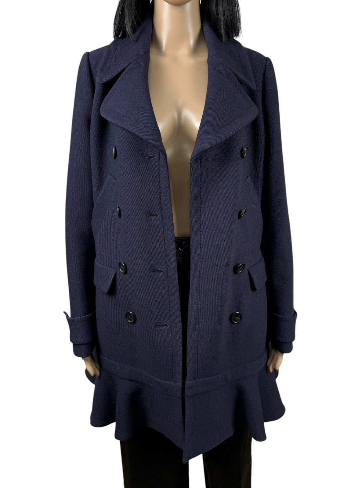 Prada Prada Virgin Wool Coat Basque size 40 Size S / US 4 / IT 40 - 15 Thumbnail