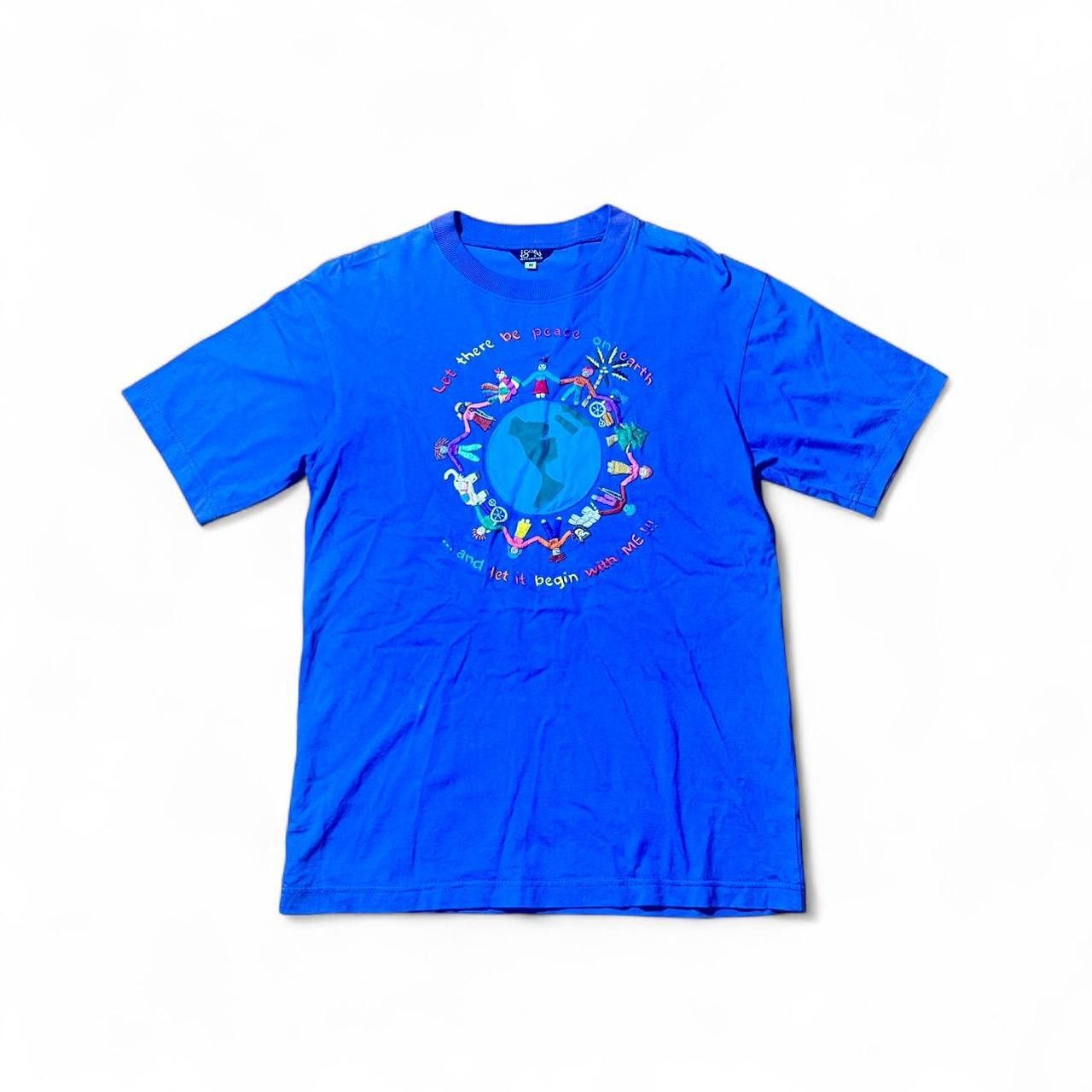 Vintage Vtg ISAN Weaving Hand embroidered Diversity Tee - Size M Size US M / EU 48-50 / 2 - 1 Thumbnail