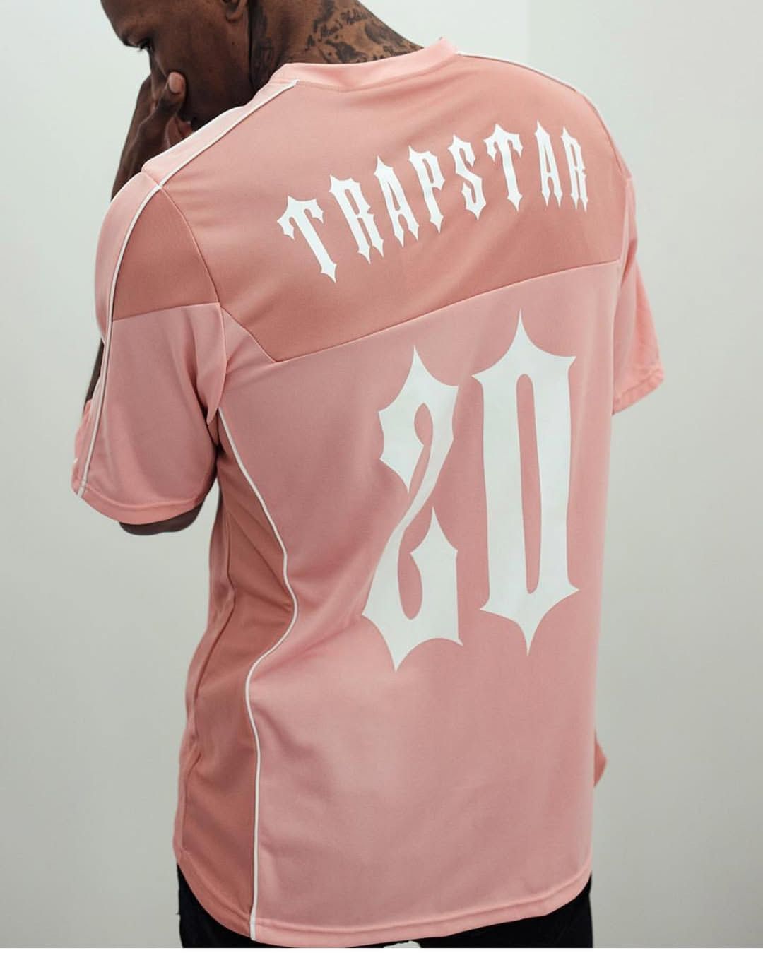 Trapstar London Trapstar S/S Football Top - Dusty Pink Size US S / EU 44-46 / 1 - 1 Thumbnail