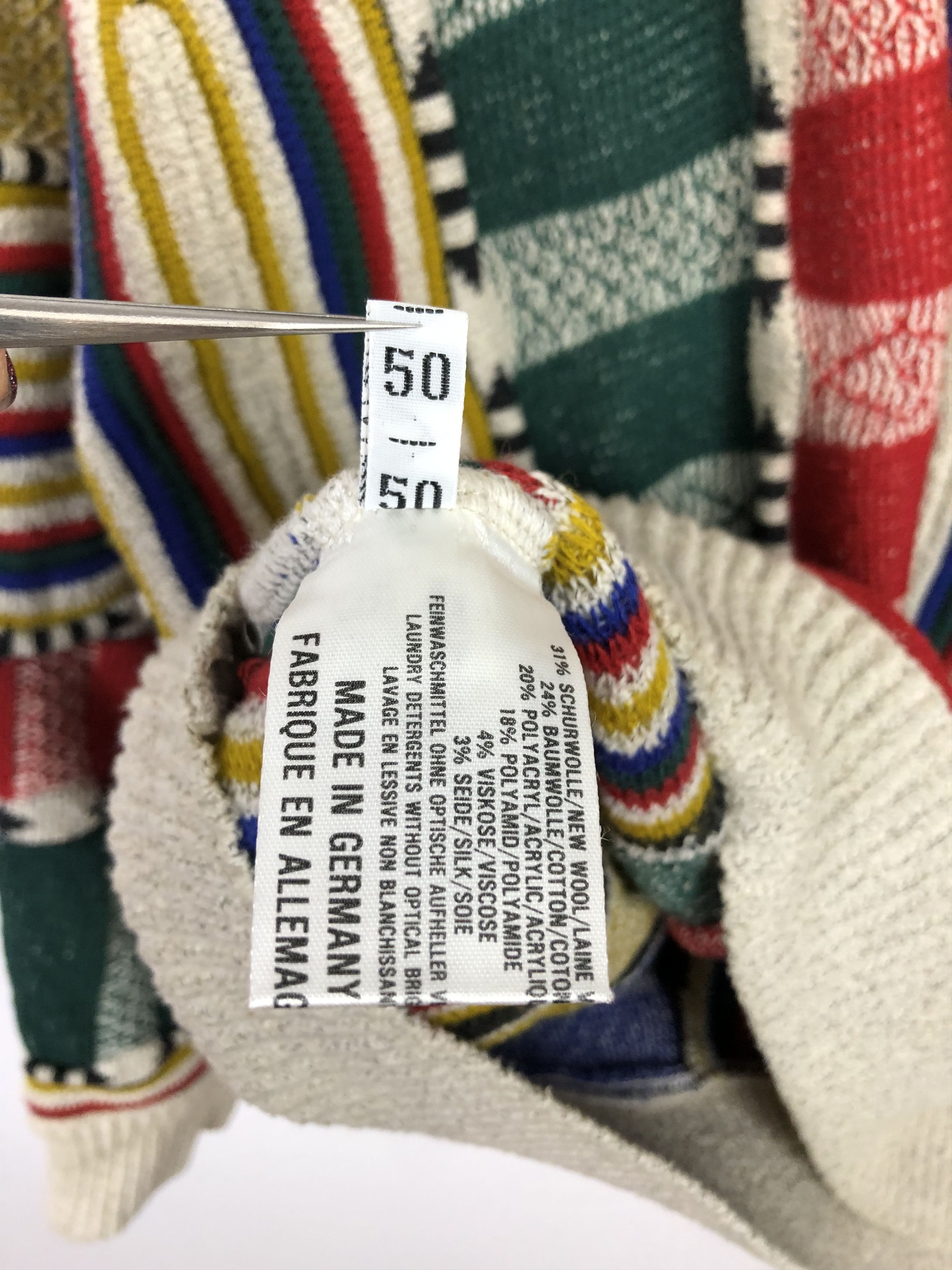 Carlo Colucci Vintage Carlo Colucci Sweater Pullover Jumper Googi Style Size US XL / EU 56 / 4 - 7 Thumbnail