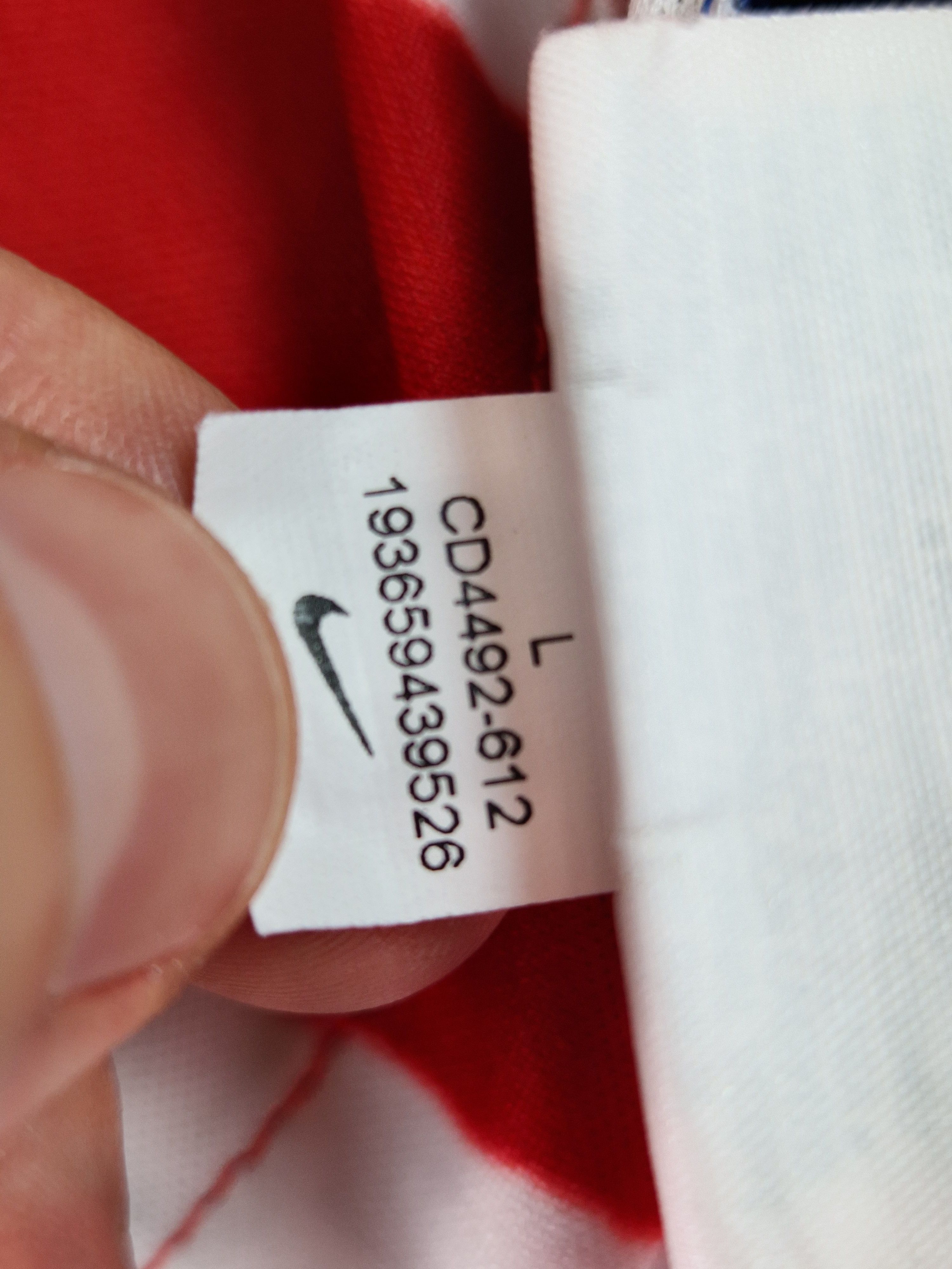 Nike Nike Atletico Madrid 20/21 Home Junior L Size US XS / EU 42 / 0 - 13 Thumbnail