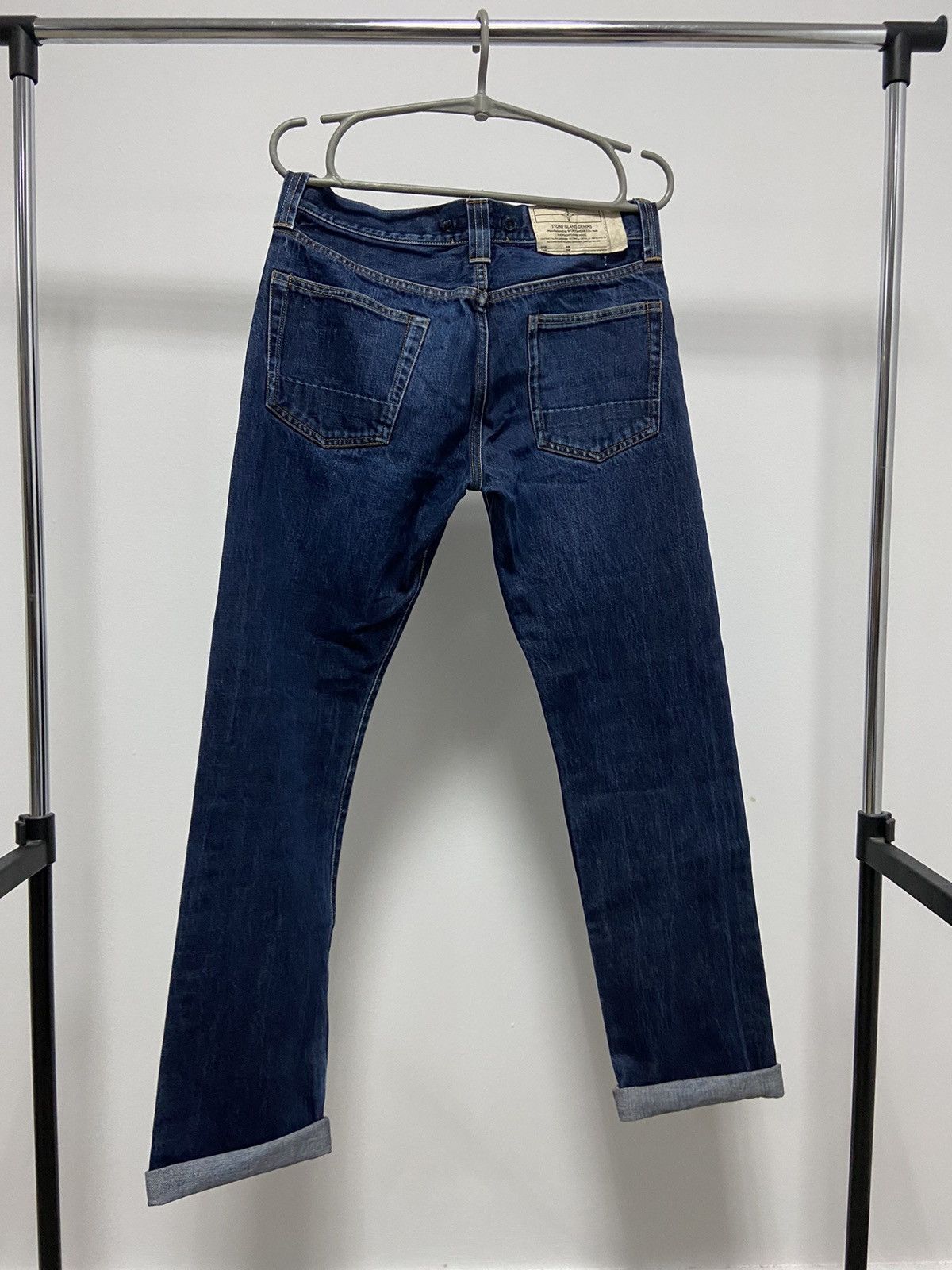 Stone Island × Vintage Stone Island Denims Selvedge Vintage jeans Pants Distressed Size US 28 / EU 44 - 1 Thumbnail
