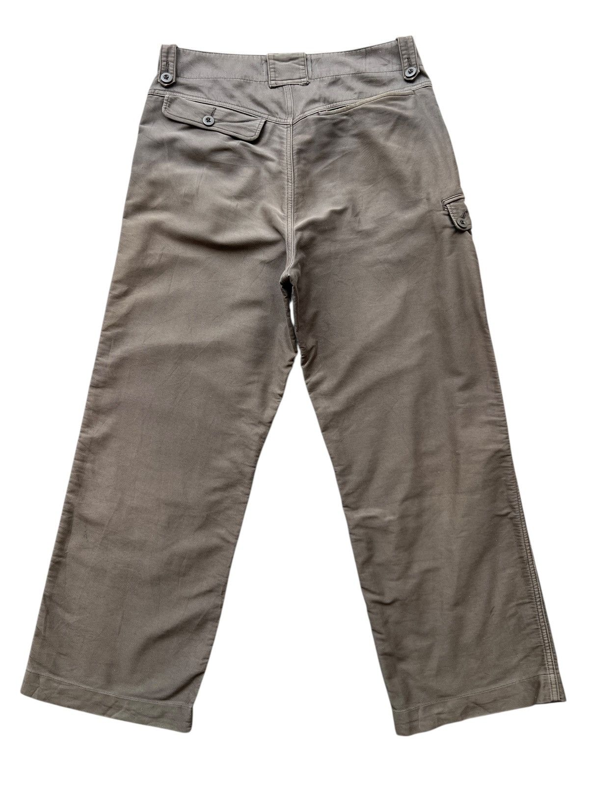 Margaret Howell MHL Multipocket Grey Sunfaded Baggy Pants Size US 34 / EU 50 - 3 Thumbnail