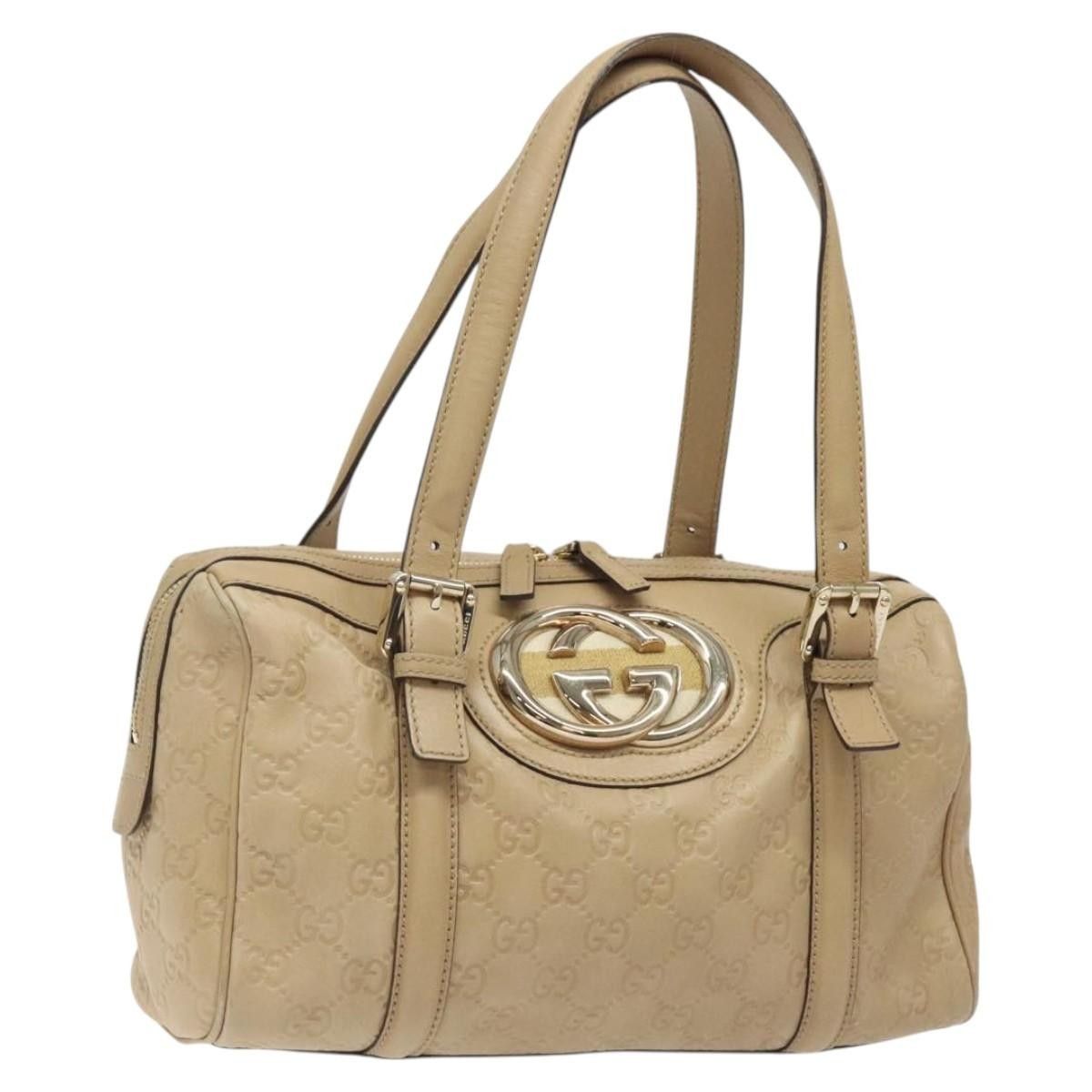 Gucci Gucci Vintage Interlocking G Shoulder Bag Leather Size ONE SIZE - 1 Thumbnail