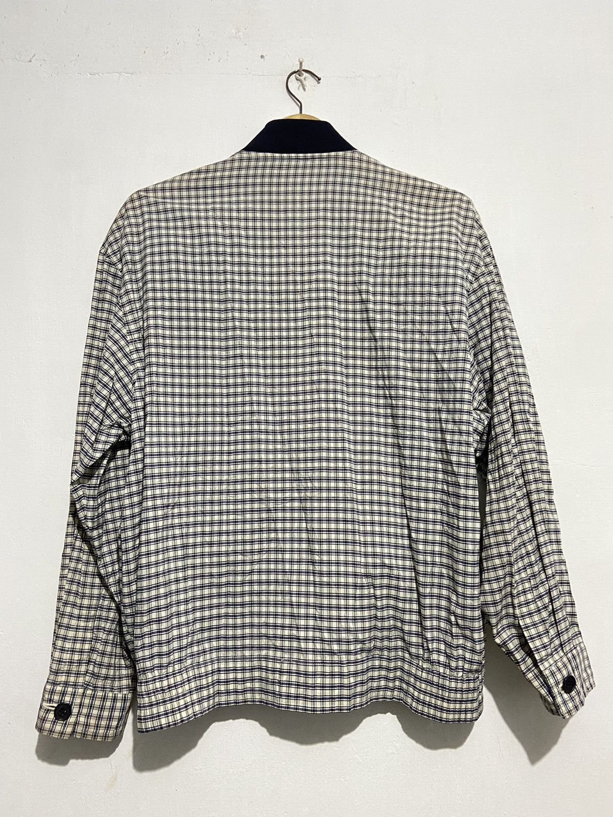 Saint Laurent Paris Vintage Yves Saint Laurent Tartan Bombers Jacket Size US L / EU 52-54 / 3 - 2 Thumbnail