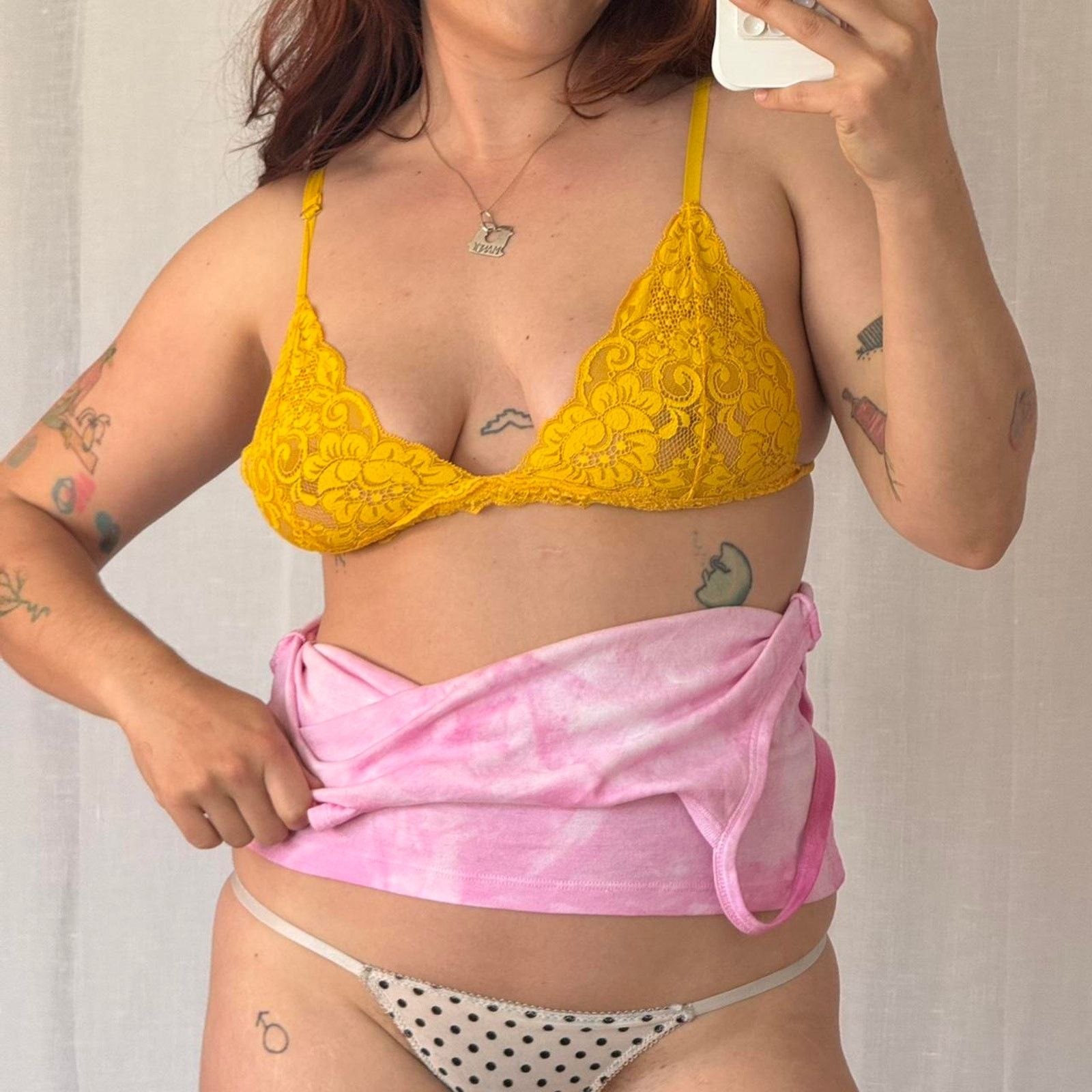 Other ✿ ✿ yellow lace bralette ✿ ✿ Size ONE SIZE - 1 Thumbnail