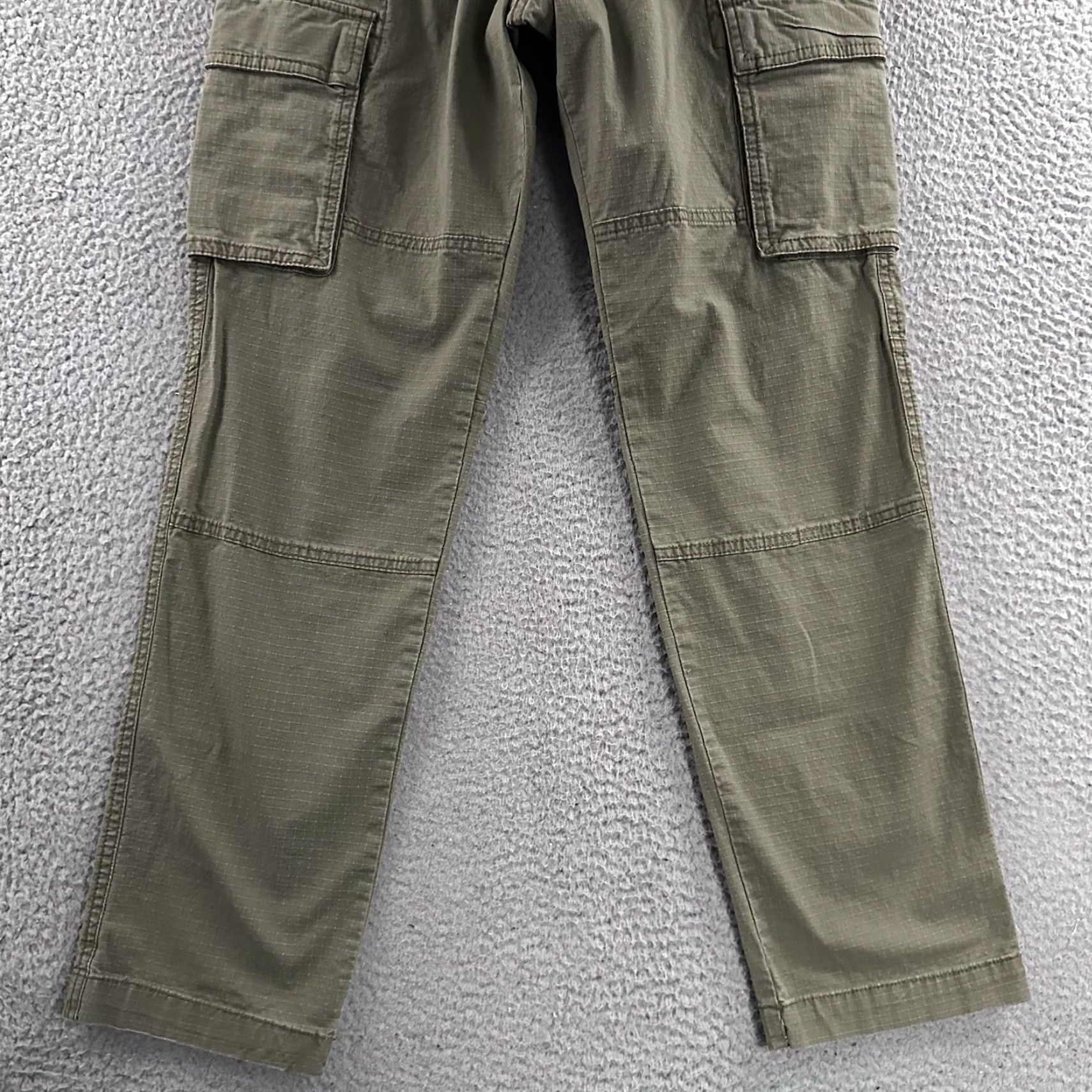 Gap Gap Mens Pants Green Size XS Utility Ripstop Pant Tapered Stretch Cotton Blend Size US 27 - 4 Thumbnail