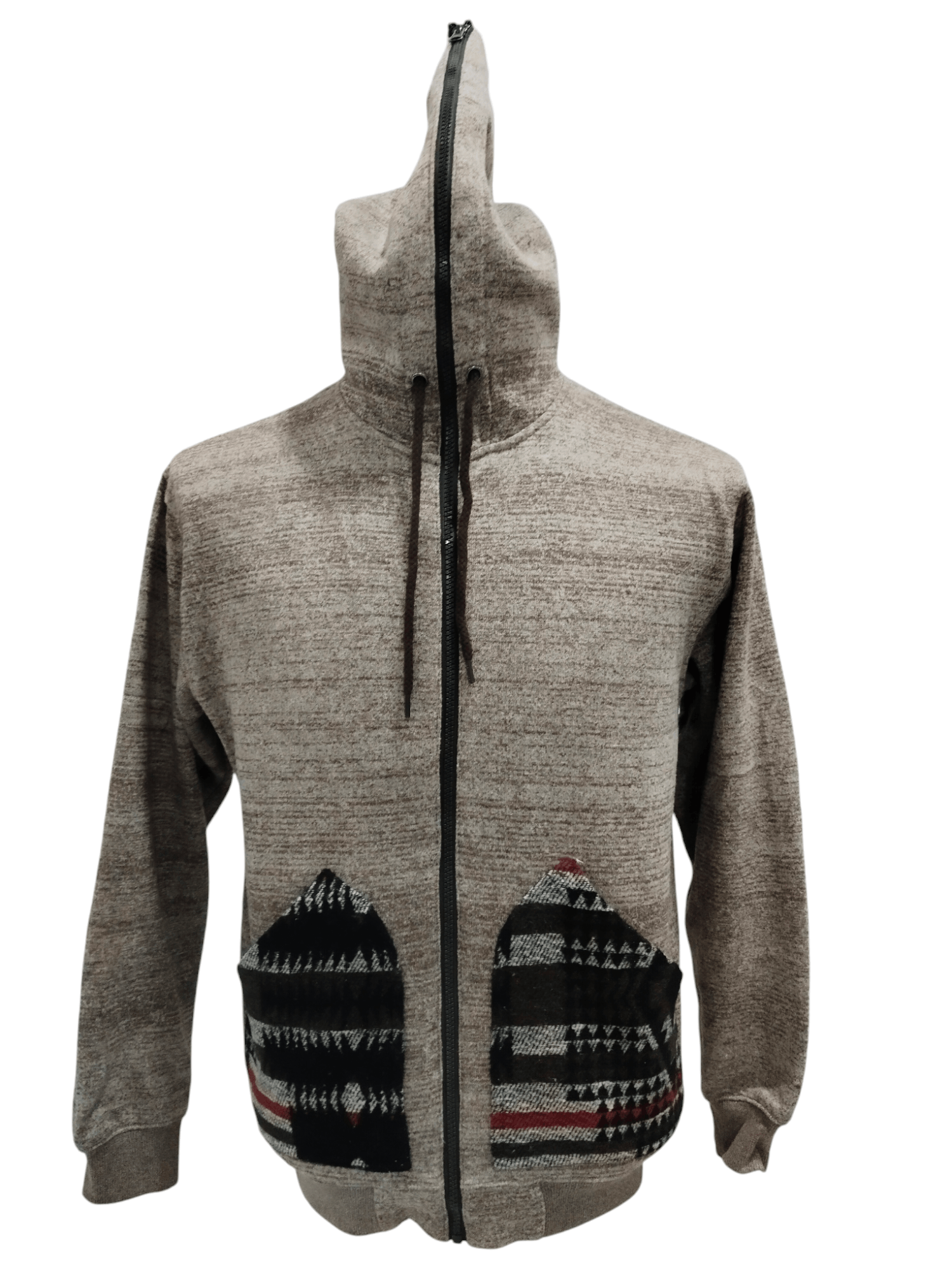 Illest × Japanese Brand ILLs Japanese Brand Navajo Pocket Zipper Hoodie Sweater Size US S / EU 44-46 / 1 - 1 Thumbnail