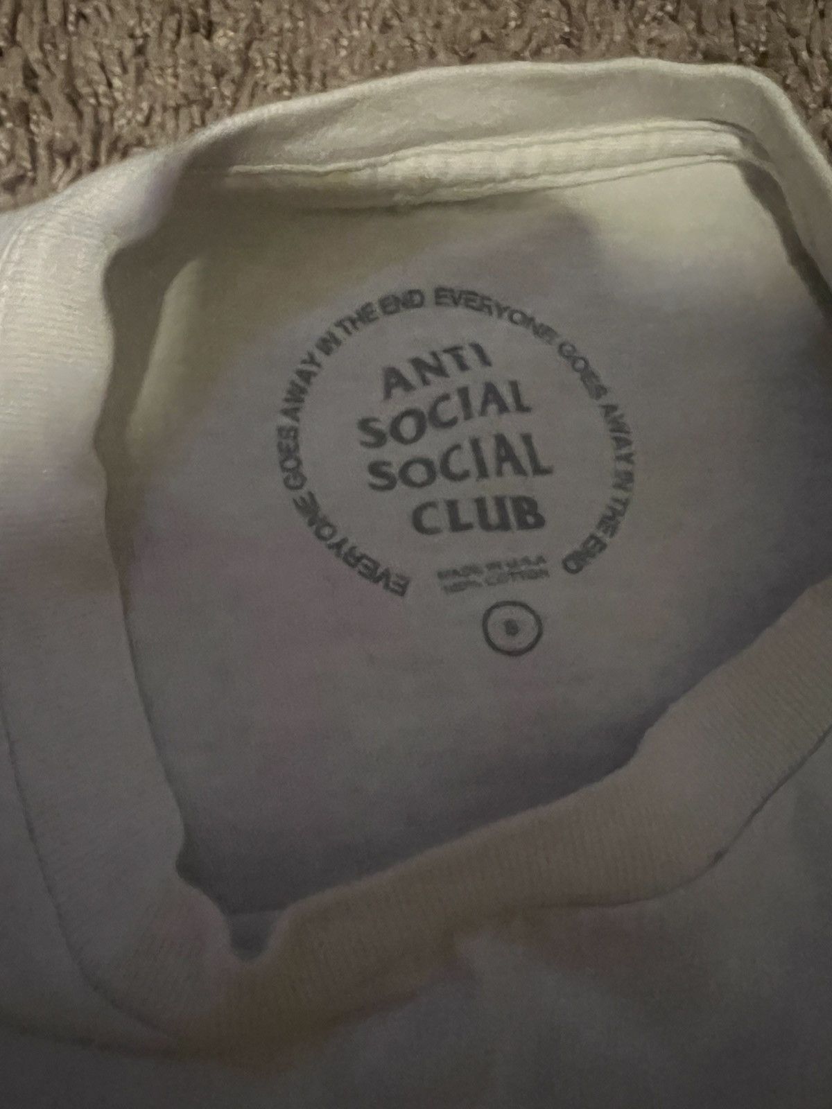 Anti Social Social Club Anti Social Social Club Maniac Tee Size US S / EU 44-46 / 1 - 2 Thumbnail