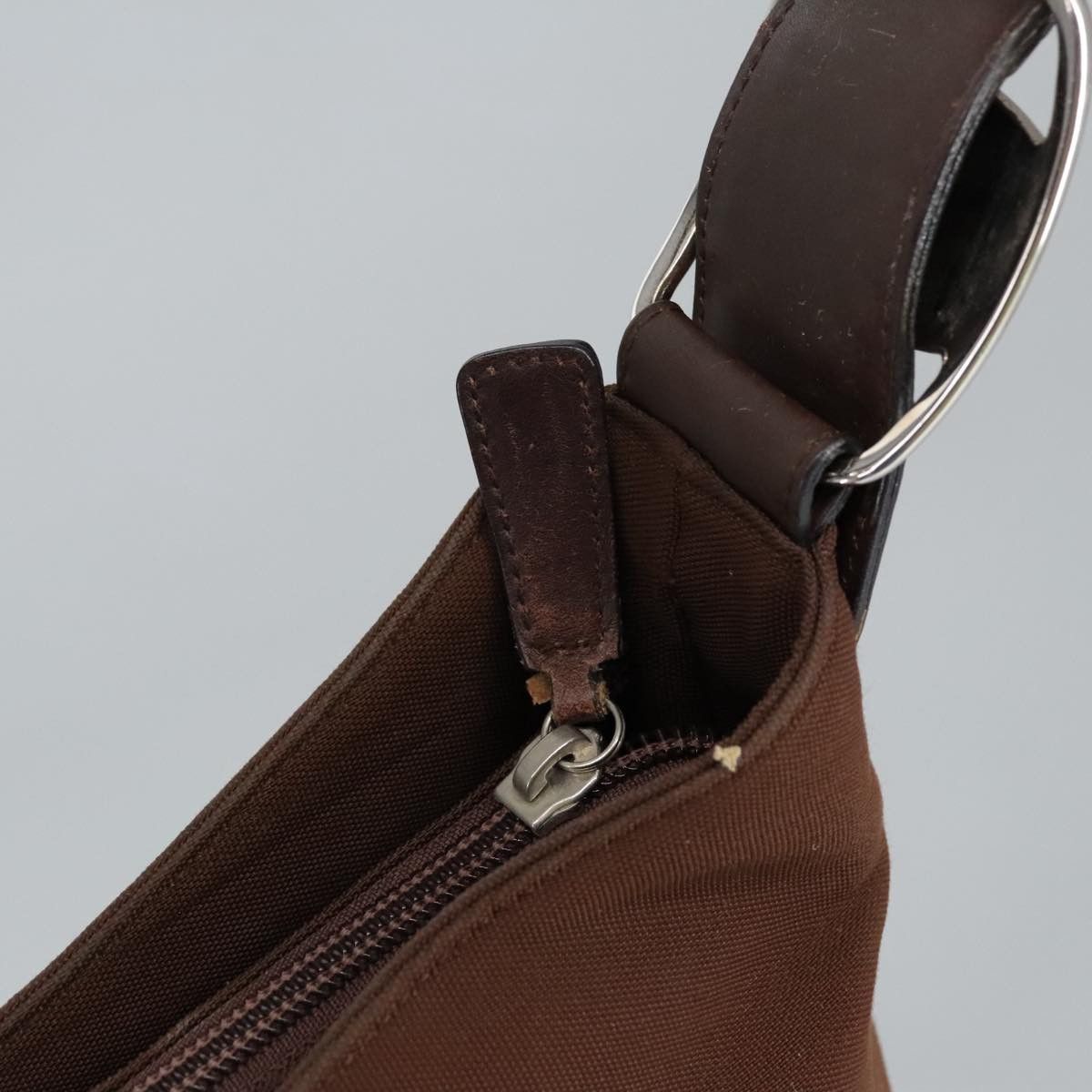 Salvatore Ferragamo Salvatore Ferragamo Shoulder Bag Canvas Leather Brown Silver Size ONE SIZE - 15 Thumbnail