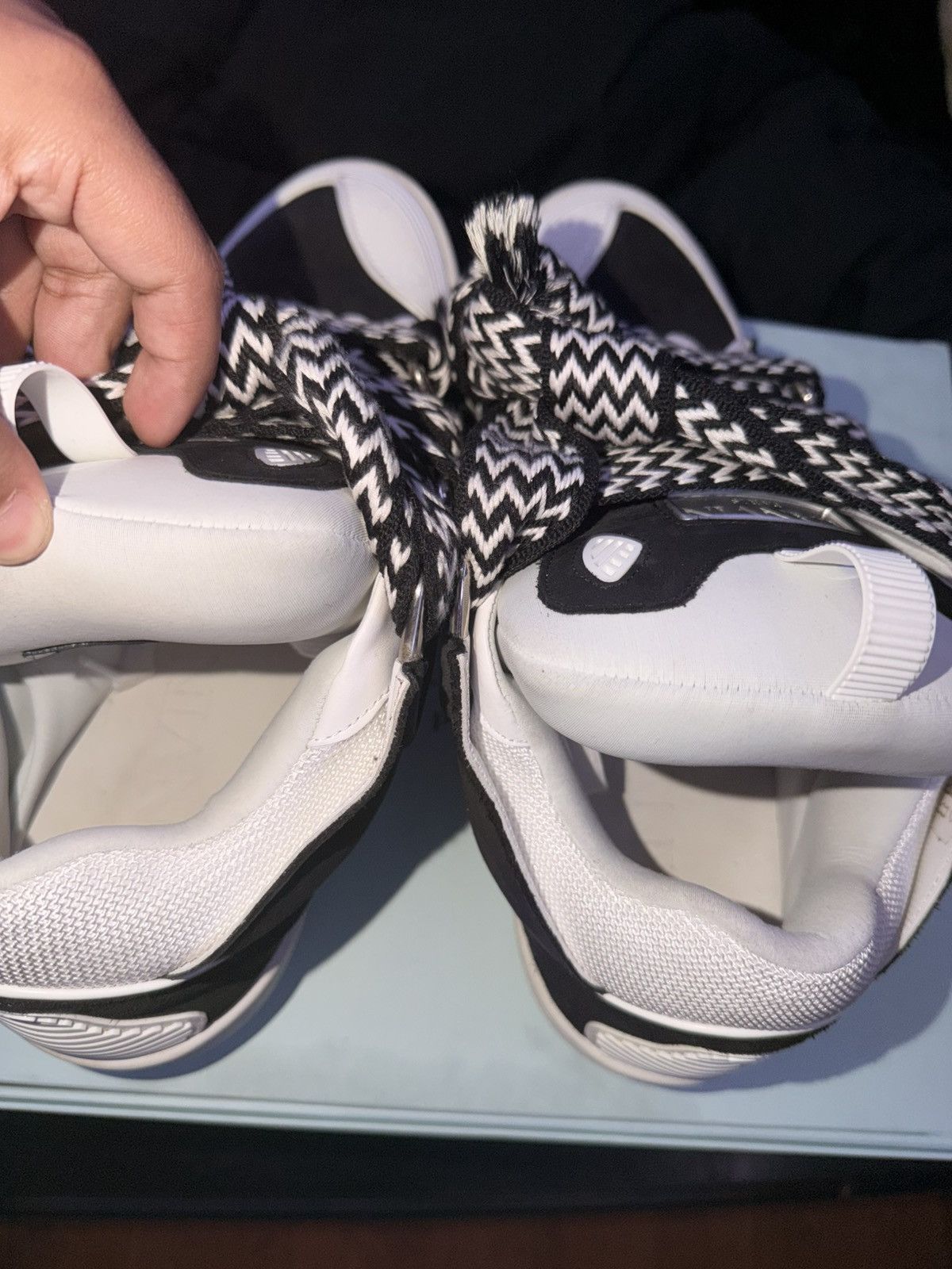 Lanvin Black and white lanvin Size US 11 / EU 44 - 9 Thumbnail