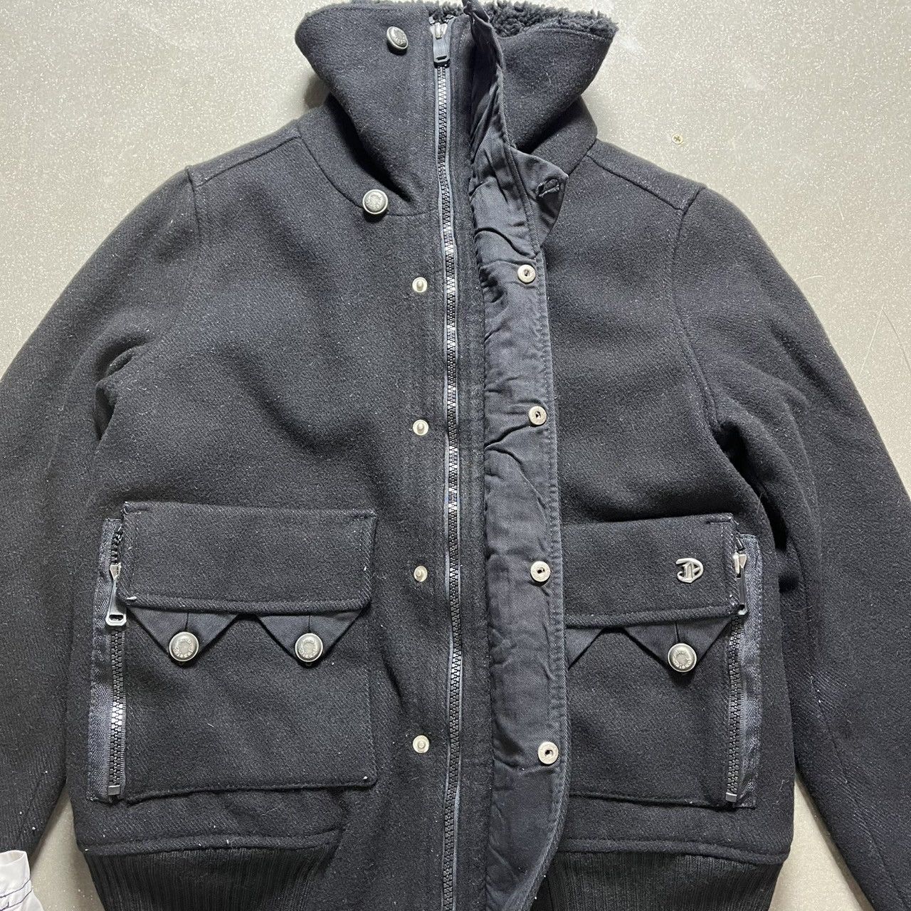 Diesel Diesel Cropped Boa Jacket Size XS / US 0-2 / IT 36-38 - 8 Thumbnail