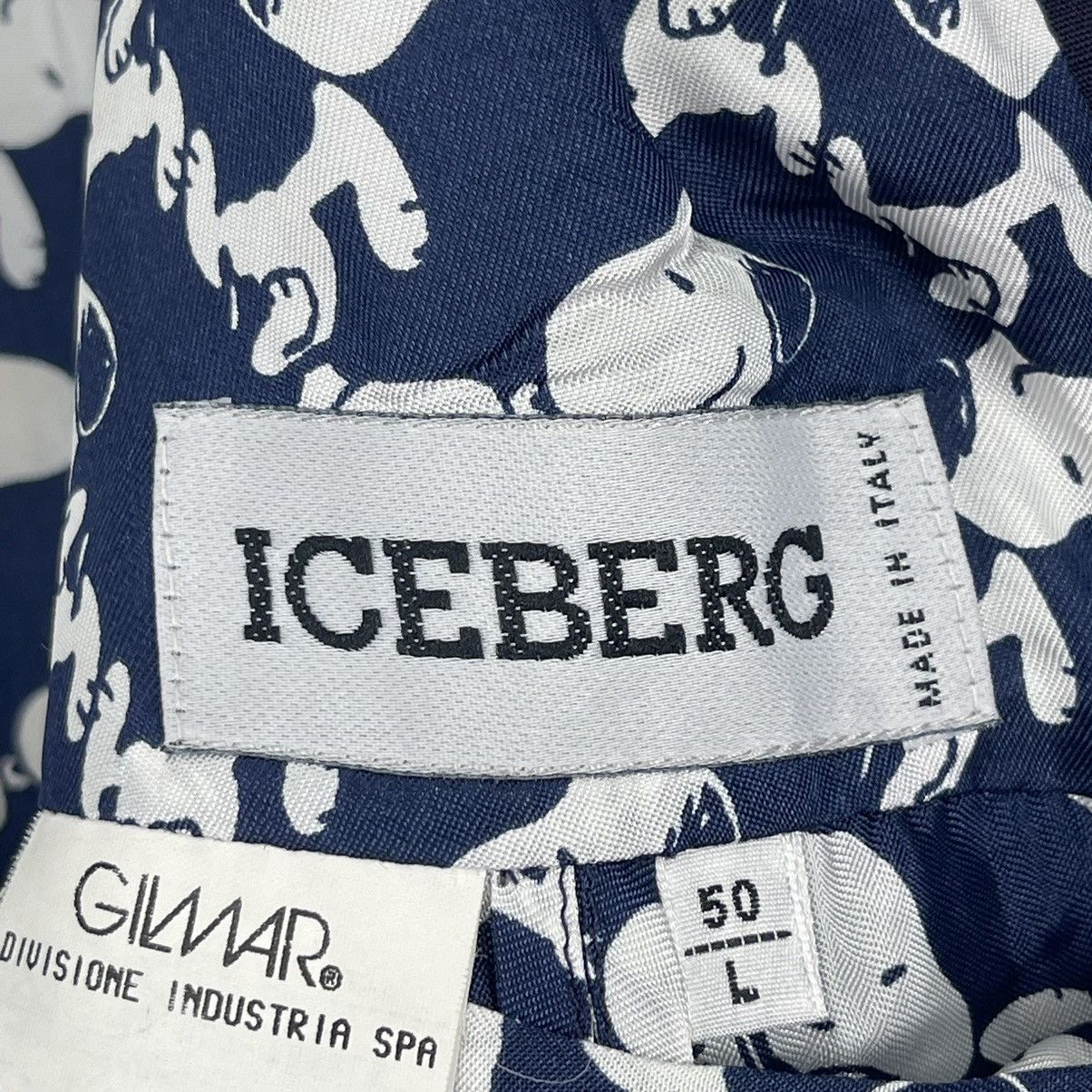 Iceberg × Peanuts × Vintage 99’s Iceberg X Peanuts Over Print Blazer Jacket Size US M / EU 48-50 / 2 - 10 Thumbnail