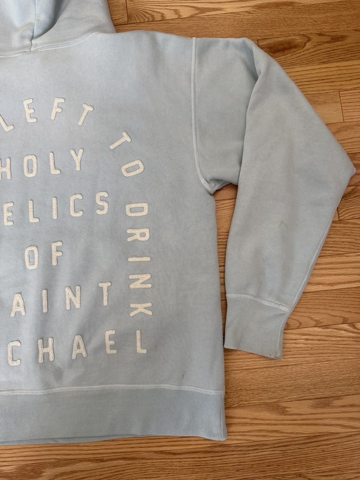 Saint Michael SAINT MICHAEL FELT HOODIE Size US L / EU 52-54 / 3 - 7 Thumbnail