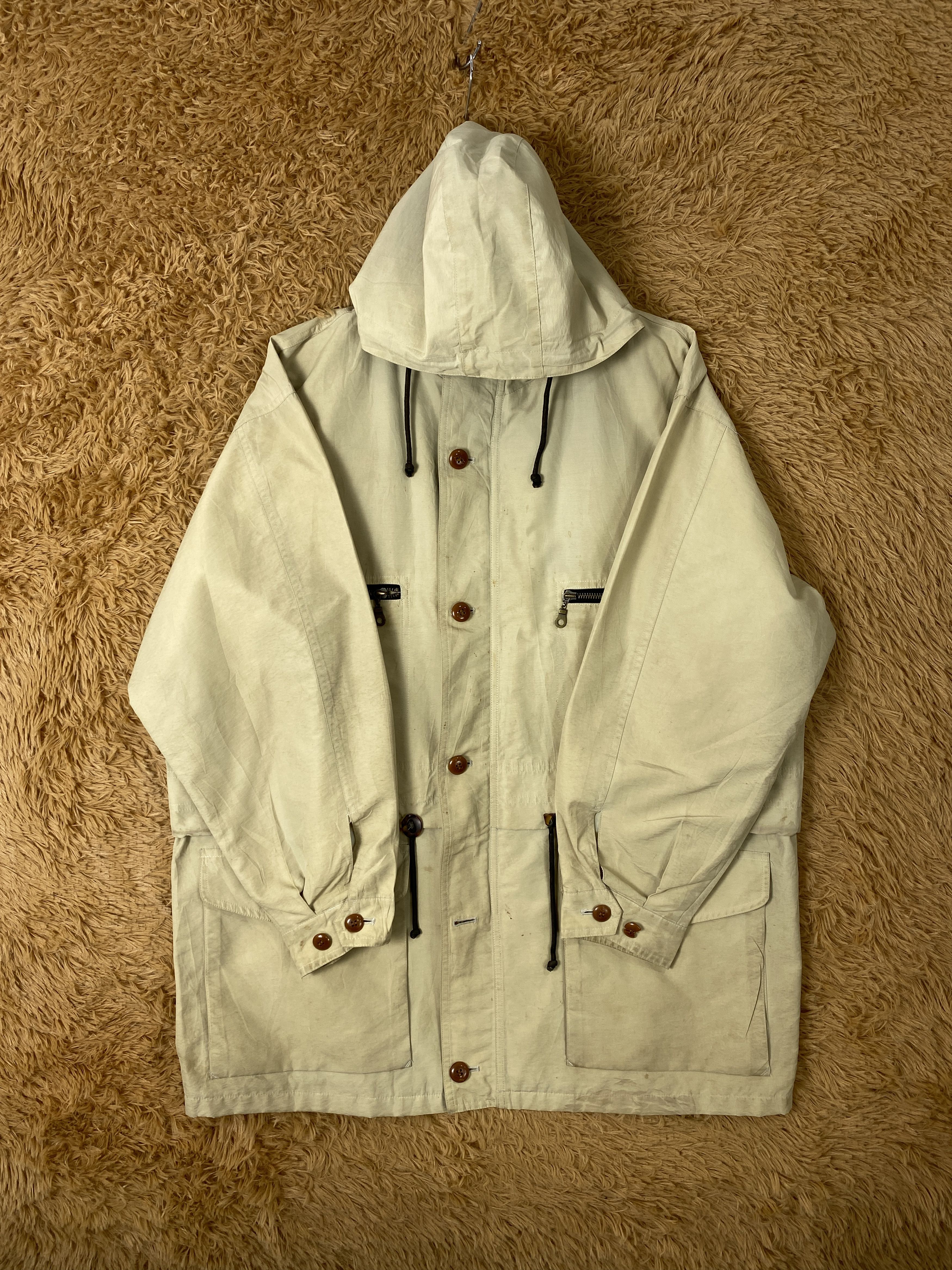 Plus One Clothing Vintage Uppish Plus One Hoodie Long Jacket Parkas J2171 Size US L / EU 52-54 / 3 - 7 Thumbnail