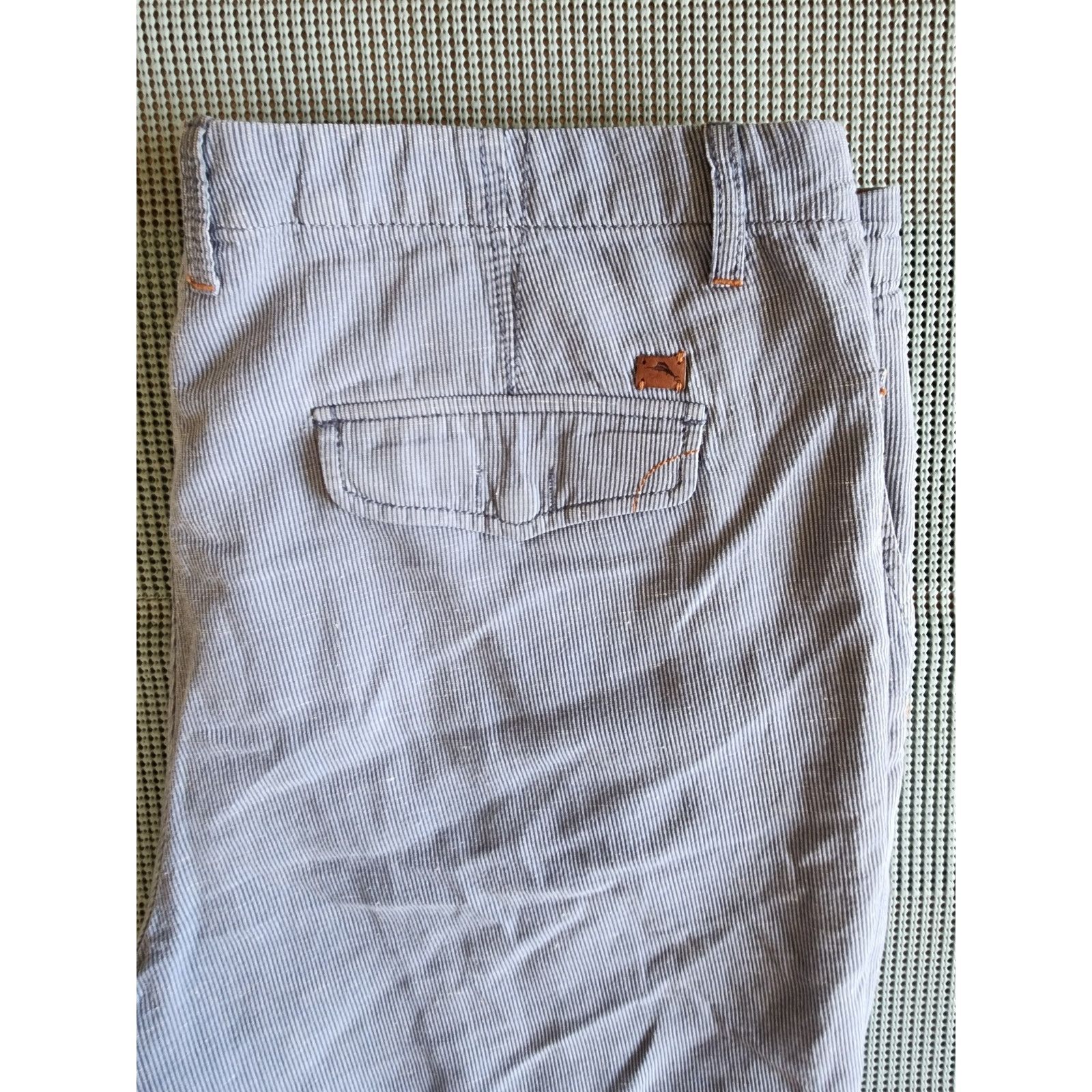 Tommy Bahama Tommy Bahama Men’s Blue Linen Blend Shorts Size 40 Size US 40 / EU 56 - 8 Thumbnail