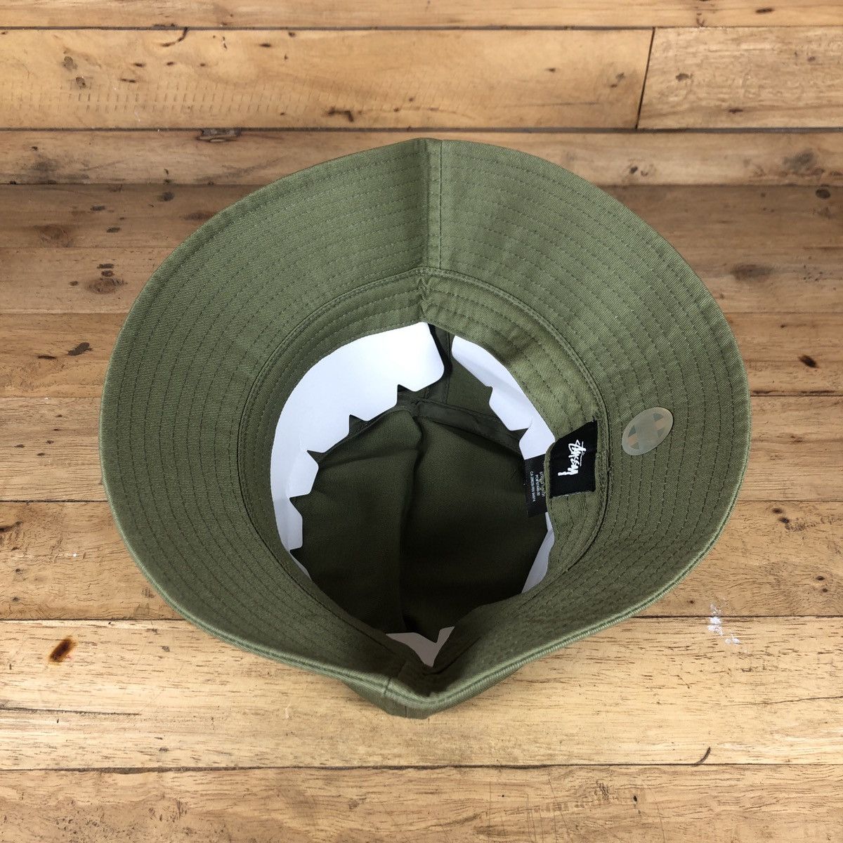 Stussy × Vintage Stussy Twill Lock Up Bucket Size ONE SIZE - 2 Thumbnail
