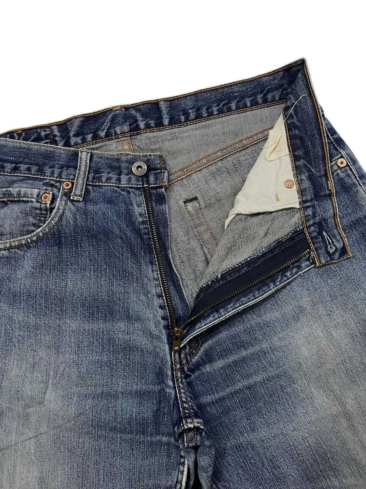 Levi's Baggy Vintage 90s Levi’s 503 Japan - Faded Wash, Distressed Size US 33 - 9 Thumbnail