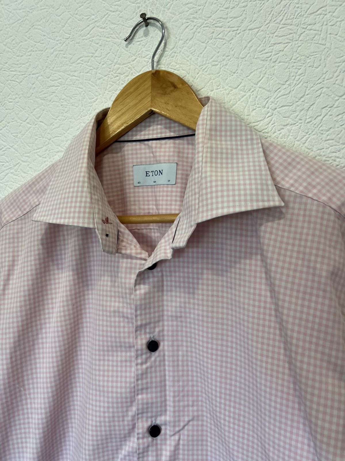Eton Eton Pink Classic Shirt Button Up Men Size US L / EU 52-54 / 3 - 2 Thumbnail