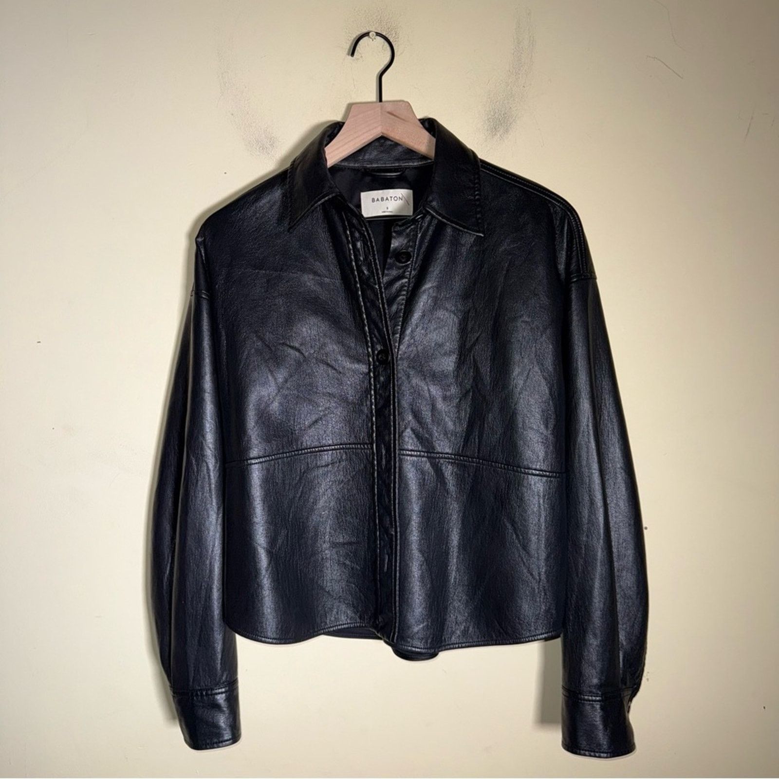 Aritzia ARITIZIA Babaton Pelli vegan leather chic biker Y2K jacket S Size S / US 4 / IT 40 - 5 Thumbnail