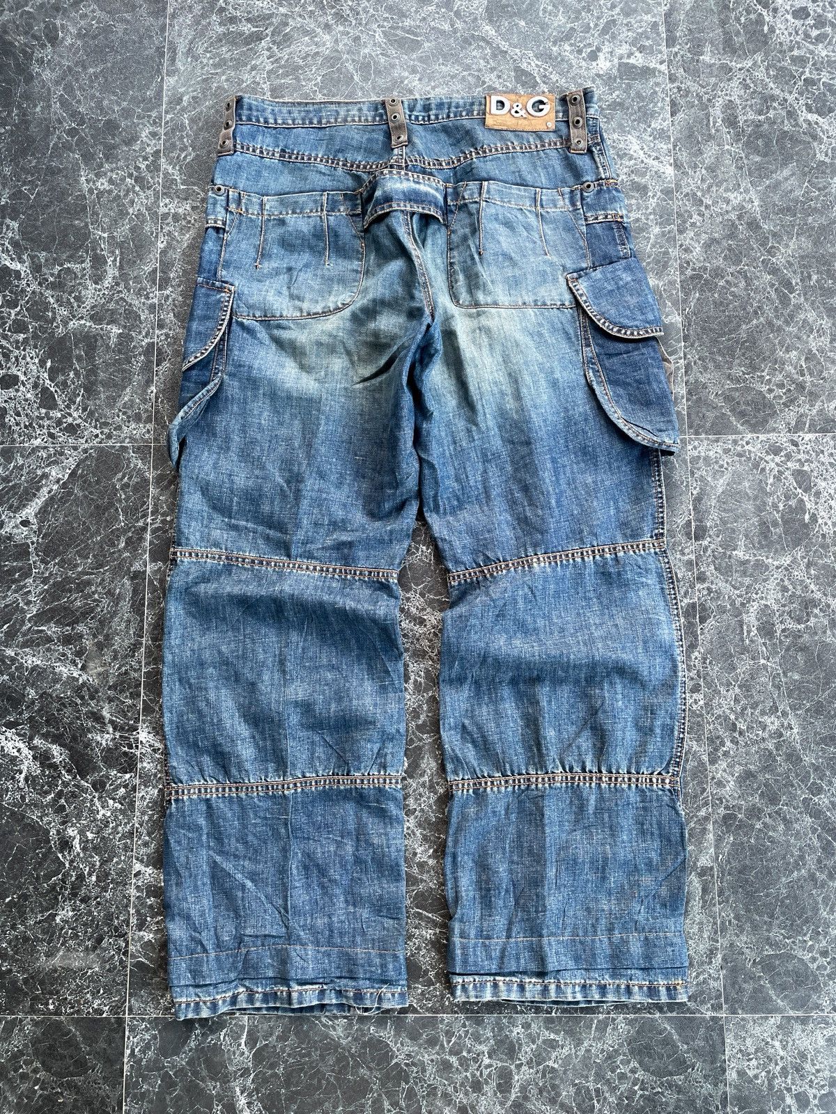 Dolce & Gabbana SS2004 Dolce & Gabbana Blue Denim Pants Size US 36 / EU 52 - 3 Thumbnail