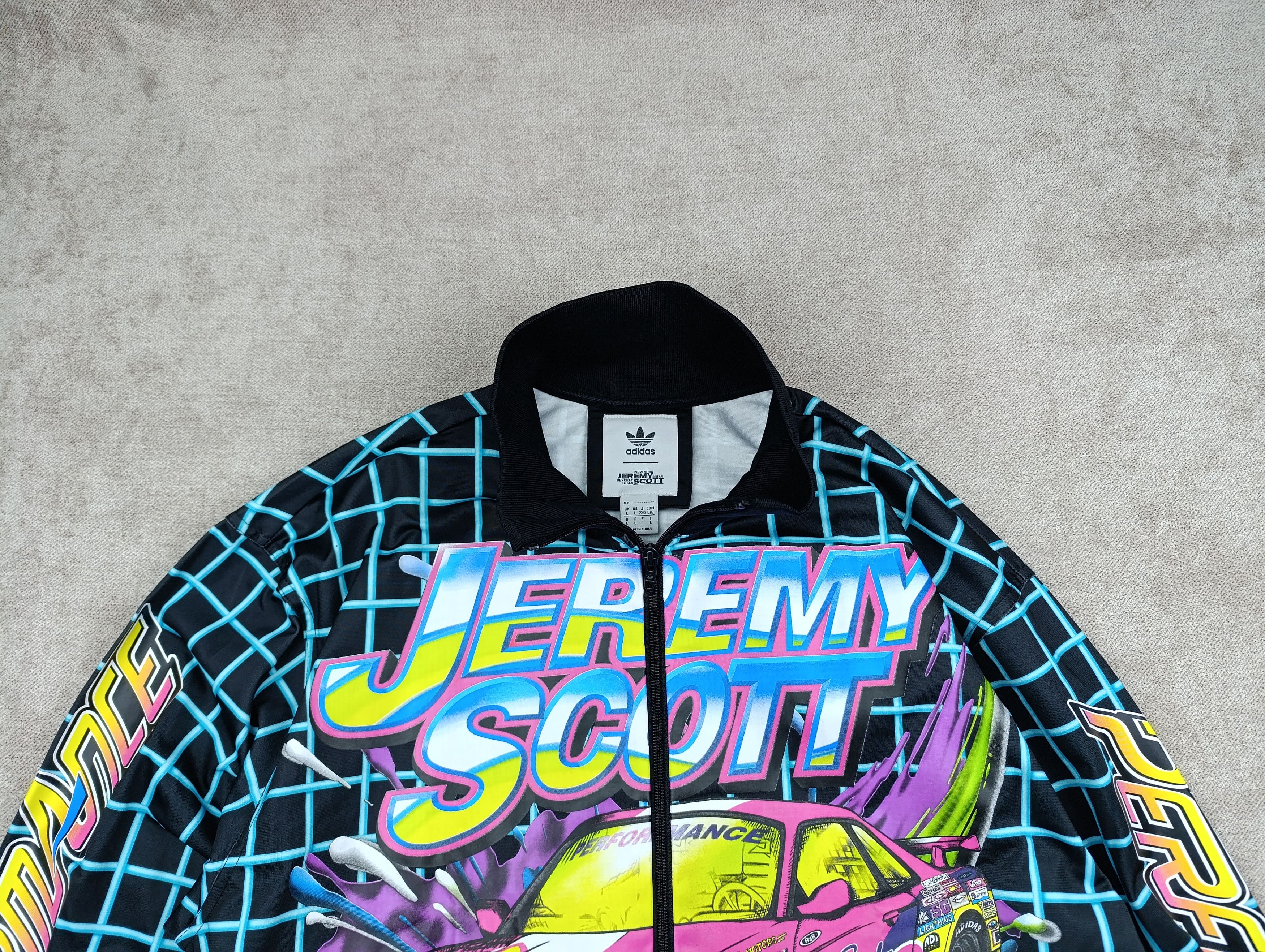 Adidas × Jeremy Scott ADIDAS × JEREMY SCOTT CROSSOVER CARTOON PRINTING JACKET Size US L / EU 52-54 / 3 - 8 Thumbnail