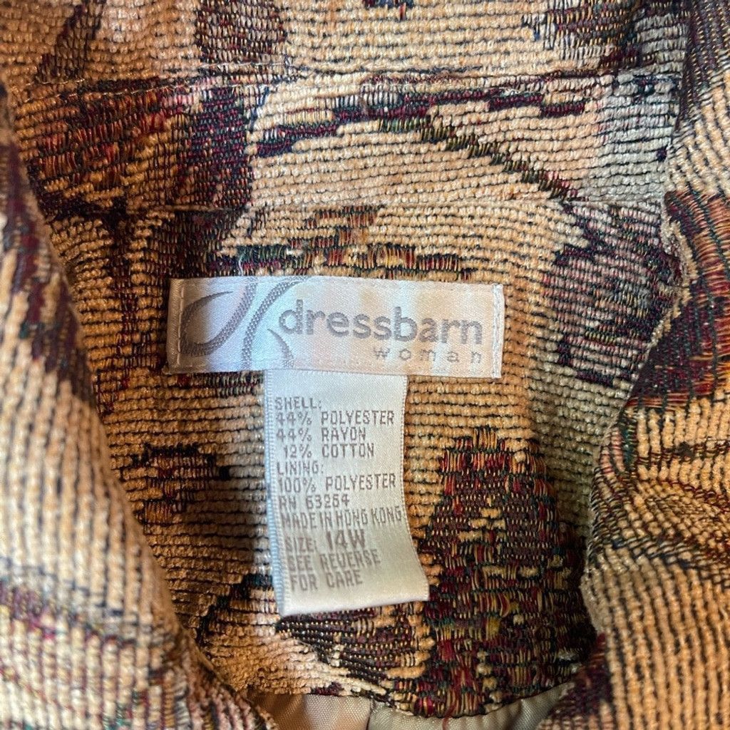 Other Floral Patterned vtg Women's Jacket fits a size M womens Size XL / US 12-14 / IT 48-50 - 5 Thumbnail
