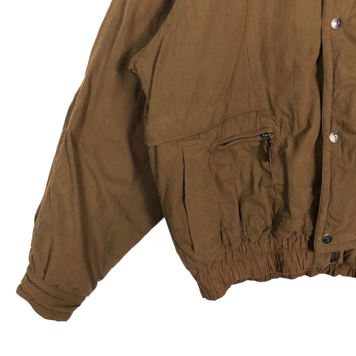 Japanese Brand Vintage Light Puffer Down Bomber Jacket Menlo’s Modes Japan Size US M / EU 48-50 / 2 - 3 Thumbnail