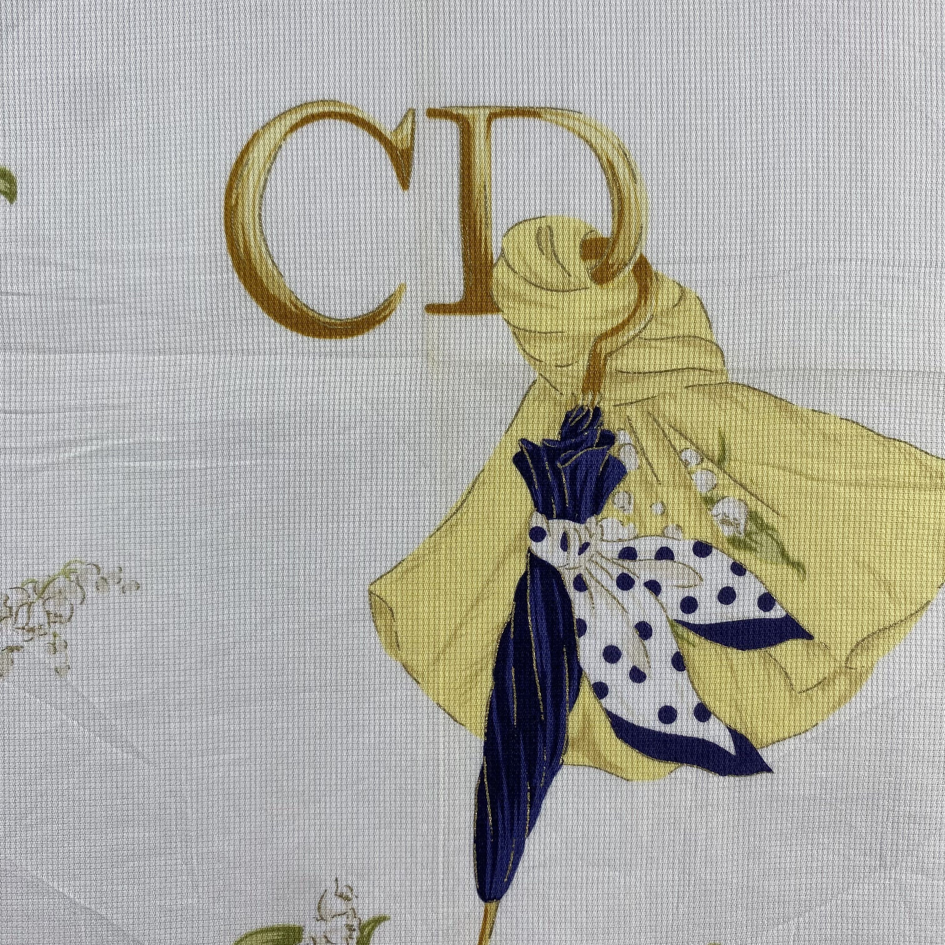Vintage Christian Dior Monsieur Handkerchief / Neckerchief-P1765 Size ONE SIZE - 4 Thumbnail