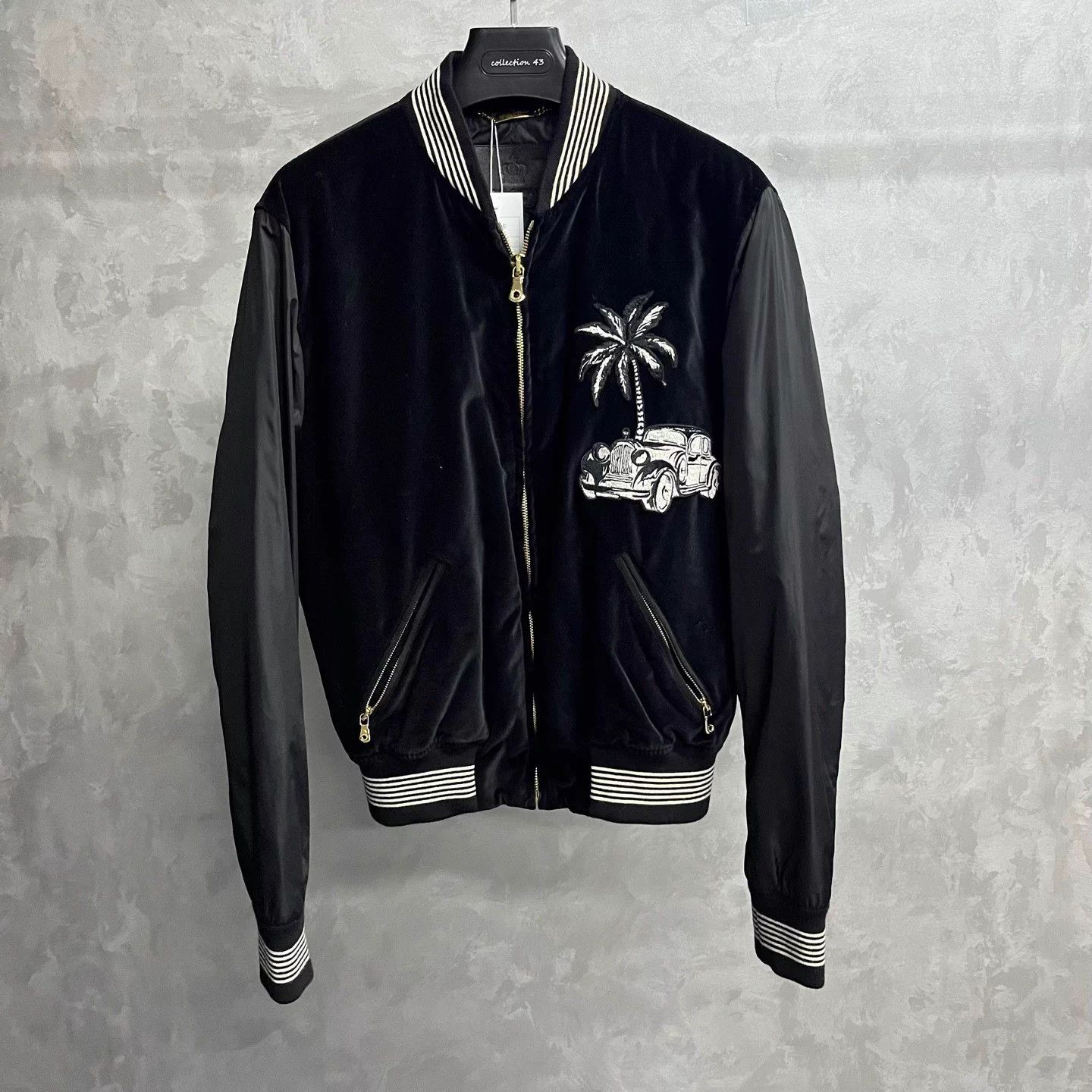 Dolce & Gabbana Dolce & Gabbana black blocked logo print longsleeve jacket Size US L / EU 52-54 / 3 - 1 Thumbnail