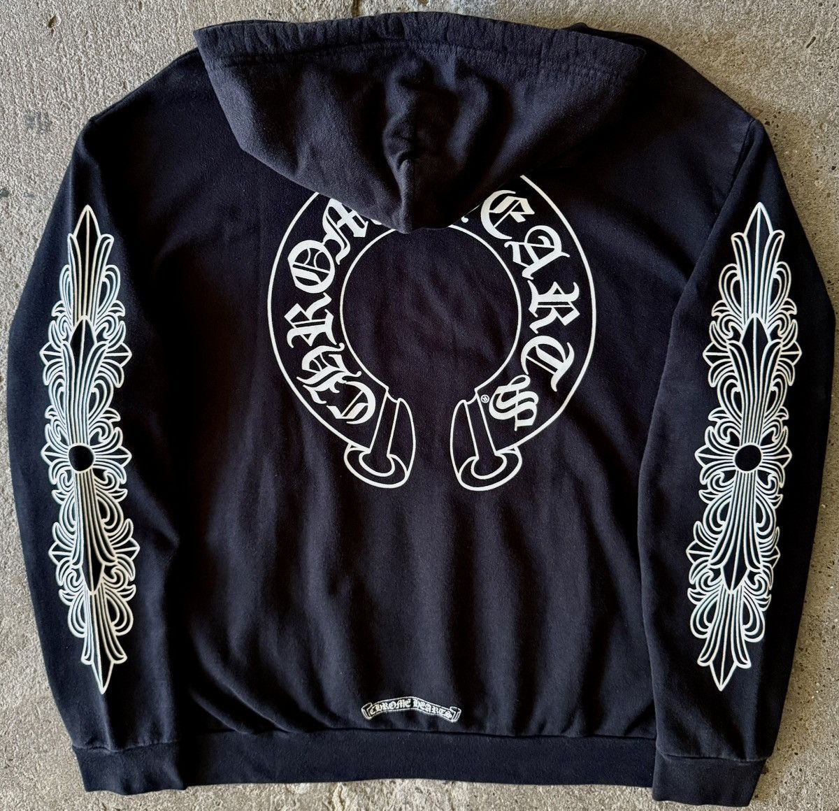 Chrome Hearts Chrome Hearts - Oversized - Floral / Horse Shoe - Hoodie Size US XL / EU 56 / 4 - 10 Thumbnail