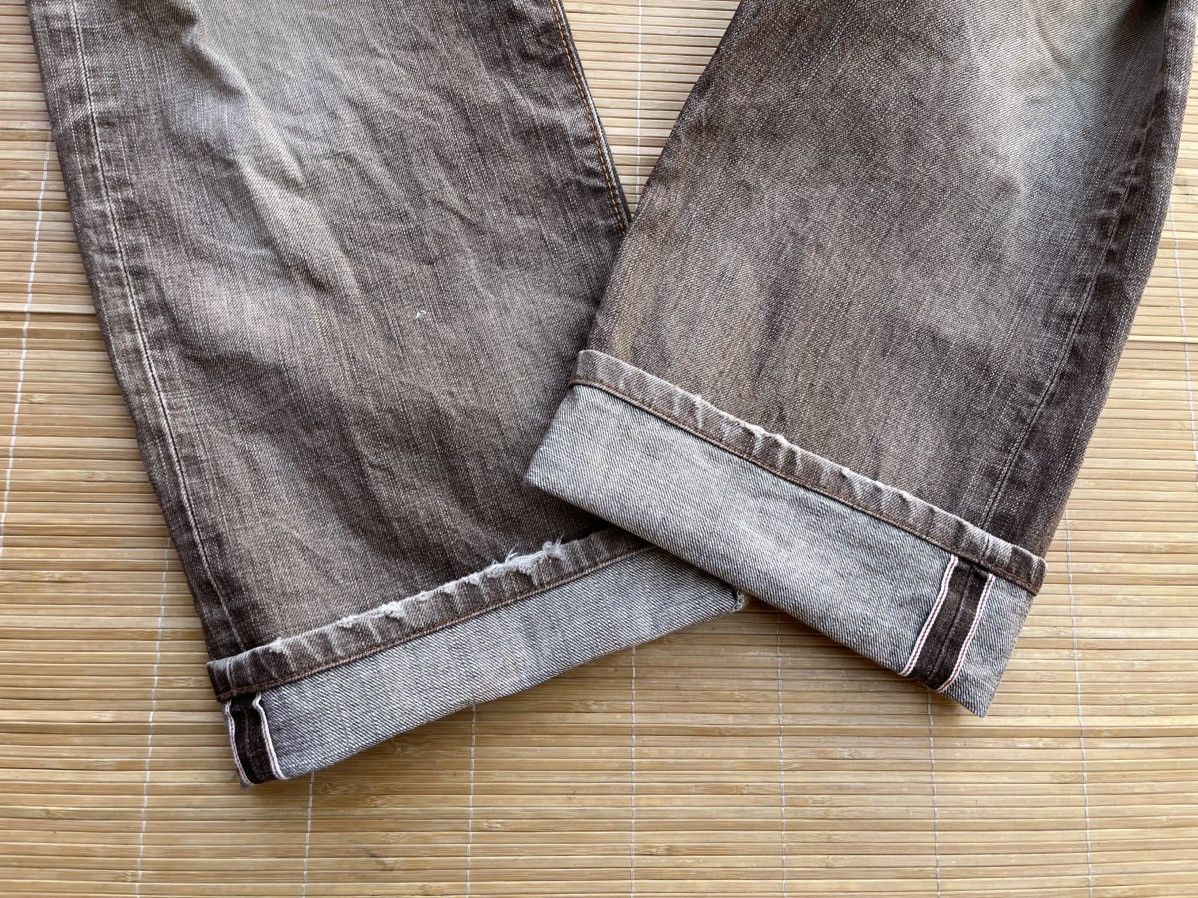 Edwin Vintage Edwin 505zx selvedge denim distress Size US 35 - 5 Thumbnail