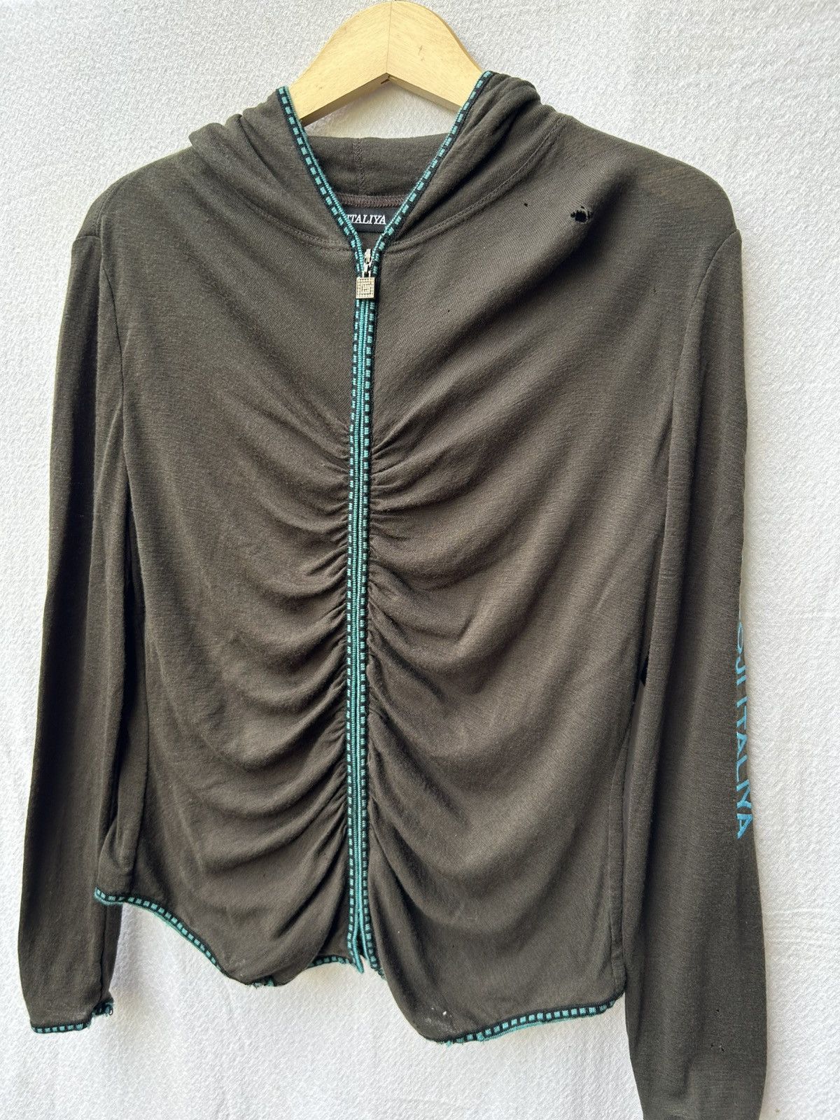 Japanese Brand × Vintage GKITALIYA Japanese Zip Hoodie Ifsixwasnine lgb Size US M / EU 48-50 / 2 - 5 Thumbnail