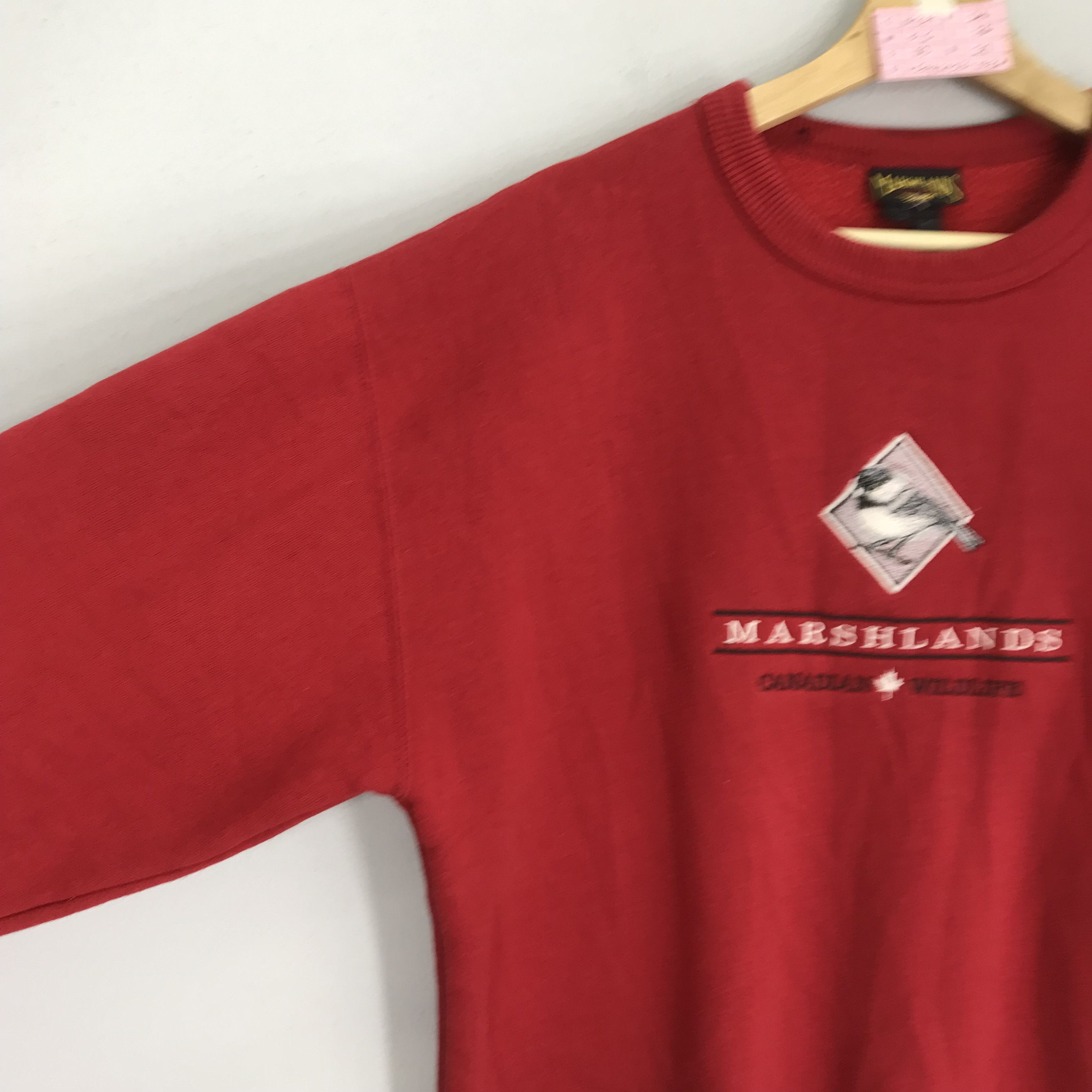 Habitat Vintage 90s Marshland Canadian Wildlife Habitat Sweatshirts Size US L / EU 52-54 / 3 - 4 Thumbnail