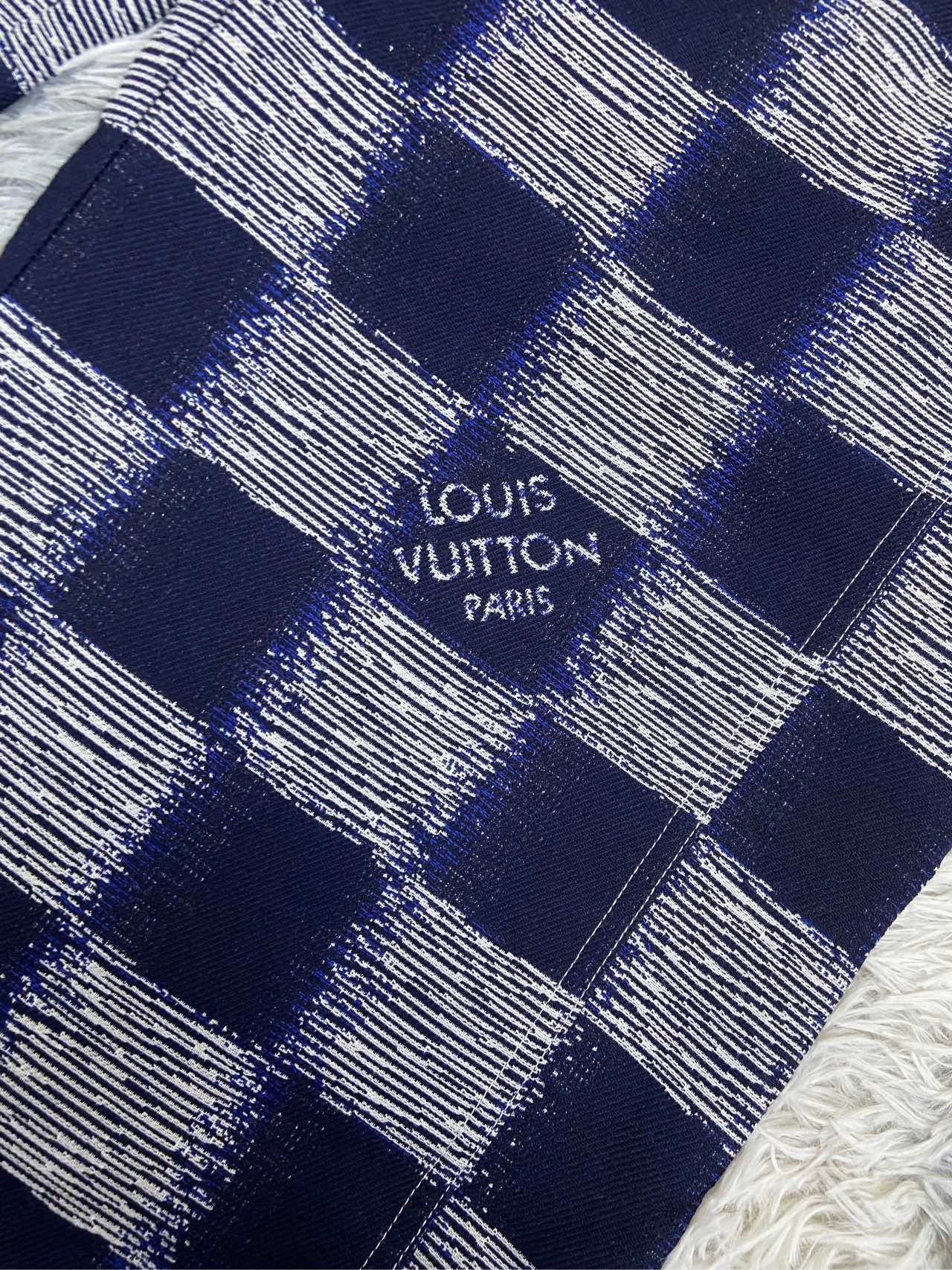 Louis Vuitton louis vuitton checkered long pants with tags Size US 34 / EU 50 - 7 Thumbnail