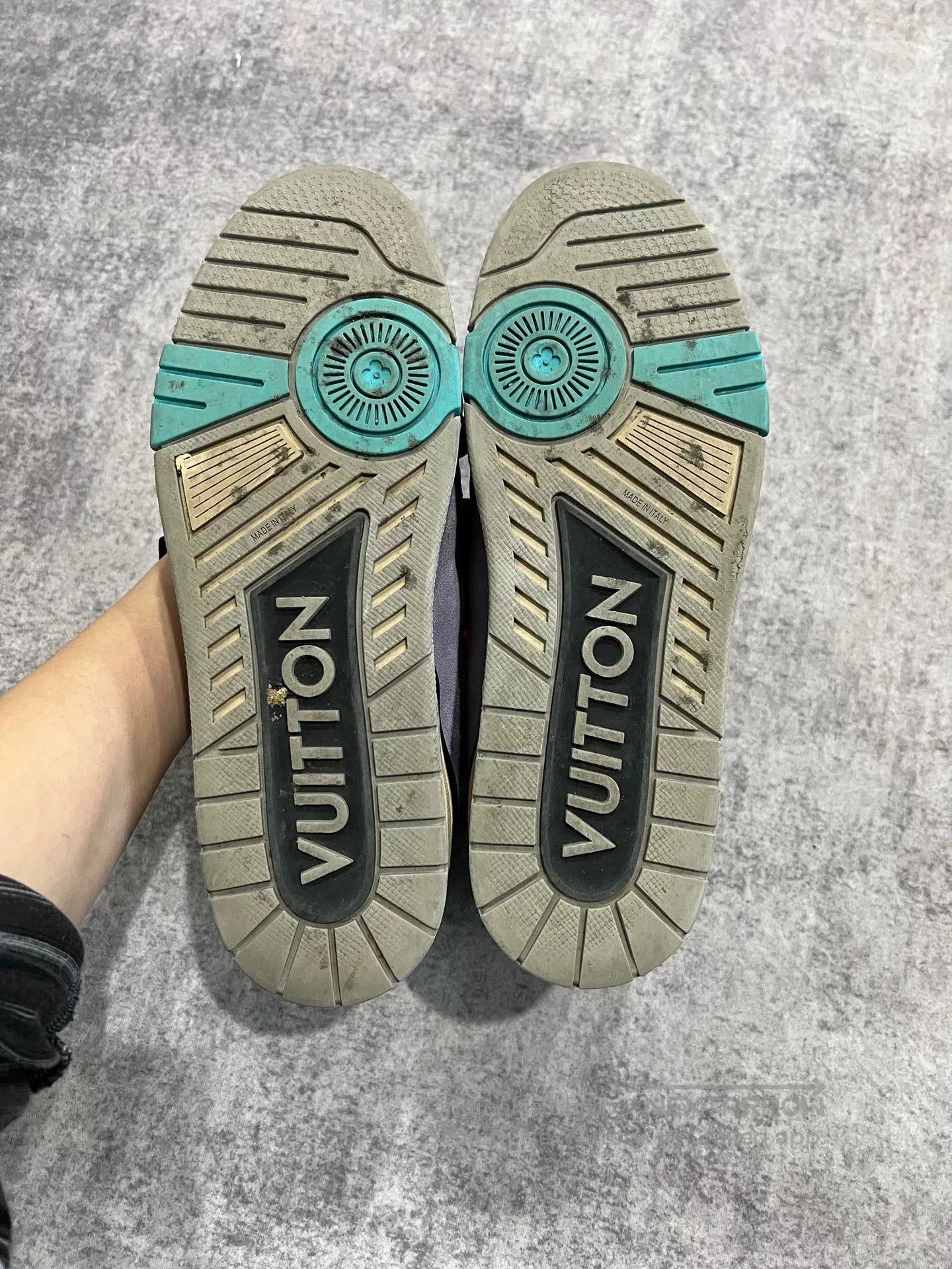 Louis Vuitton Lv拼色高帮trainer high. Size US 10 / EU 43 - 9 Thumbnail